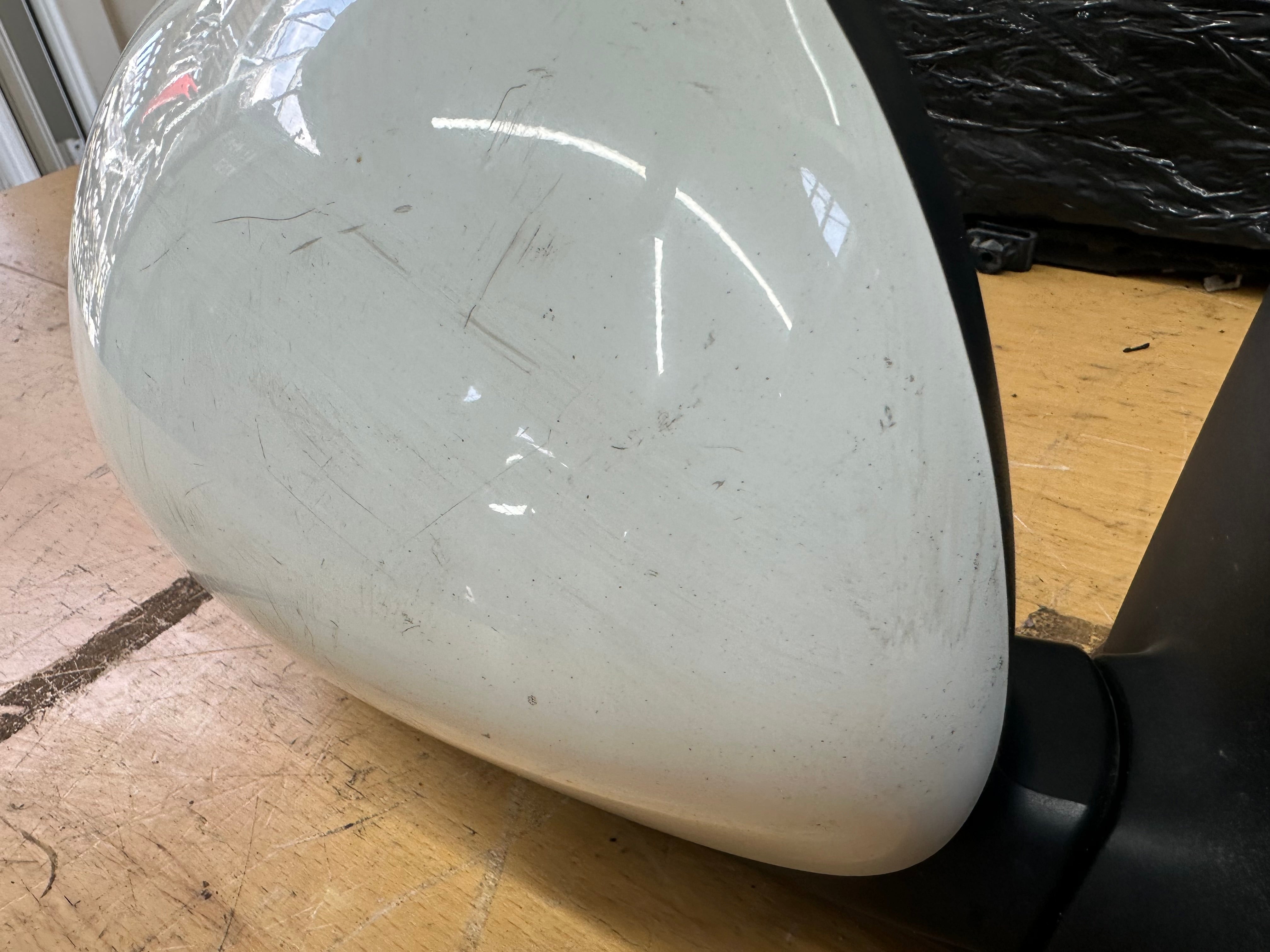 Nissan Juke F15 2010-2019 Right Driver’s Wing Mirror in White (Z33301) (023362)