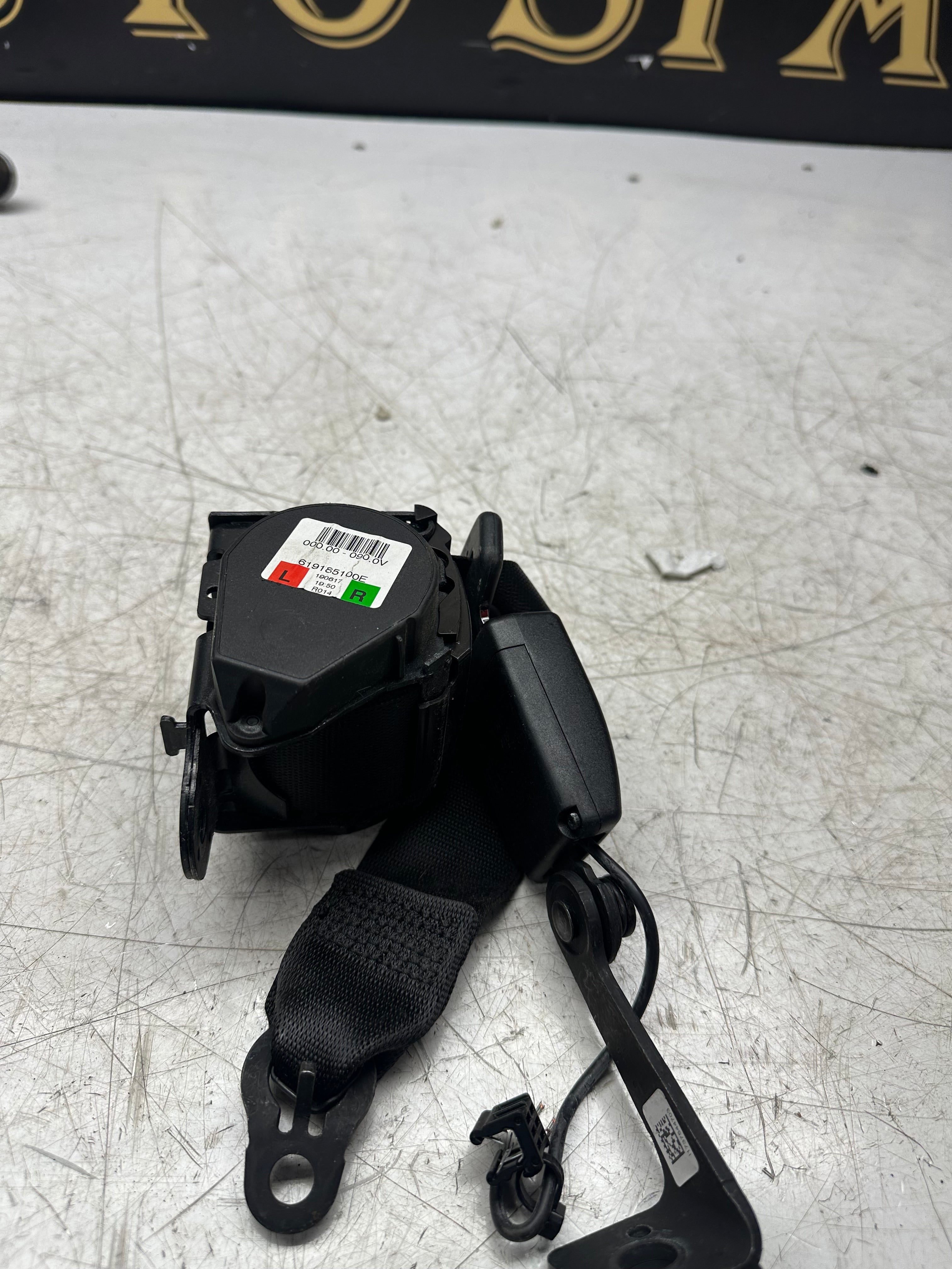 BMW 2 Series F22 Rear Seat Belt Left or Right Side 619185100E – 2013–2021