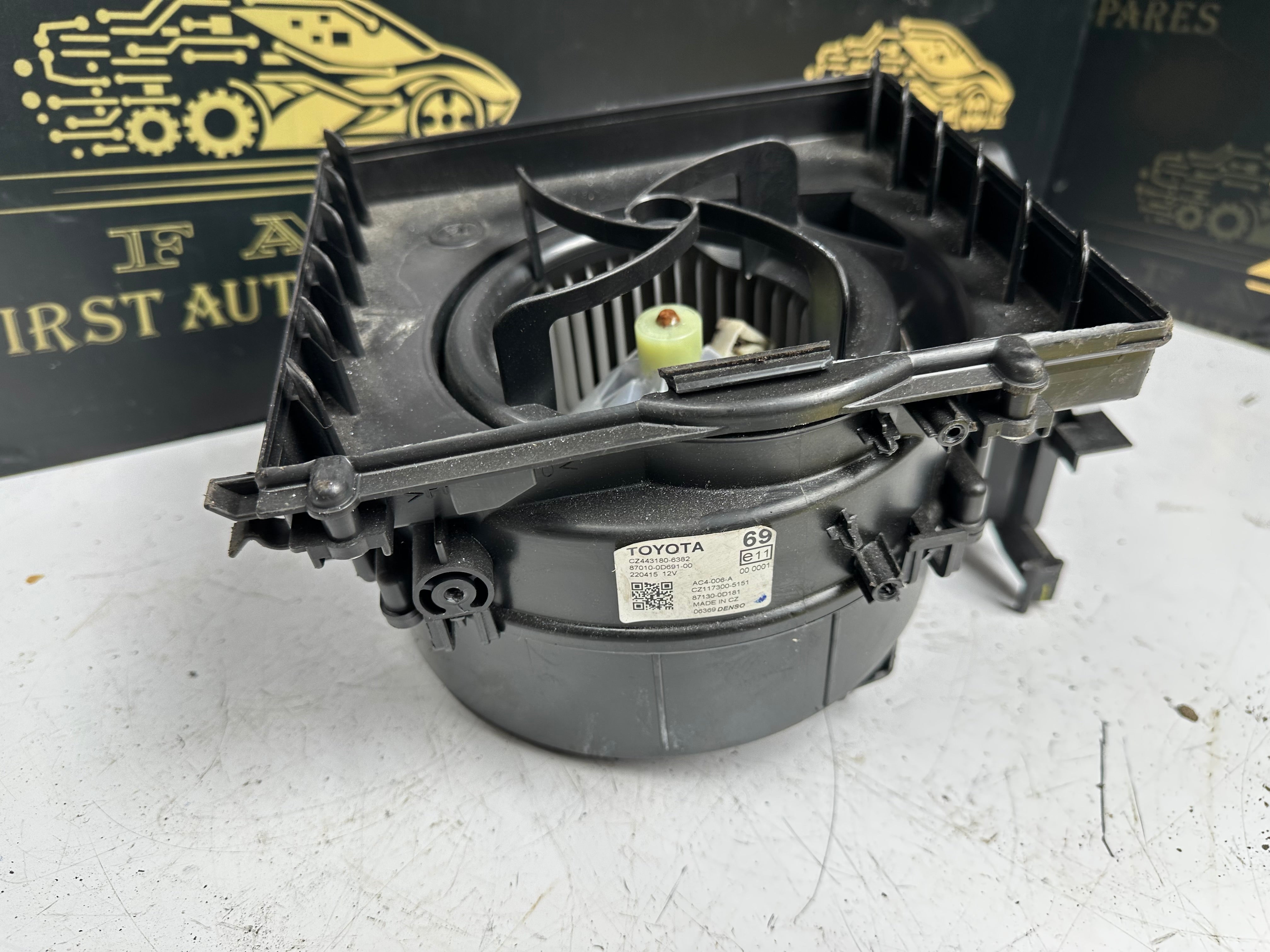 Toyota Yaris Heater Blower Motor (CZ443180-6382) (AC4-006-A)