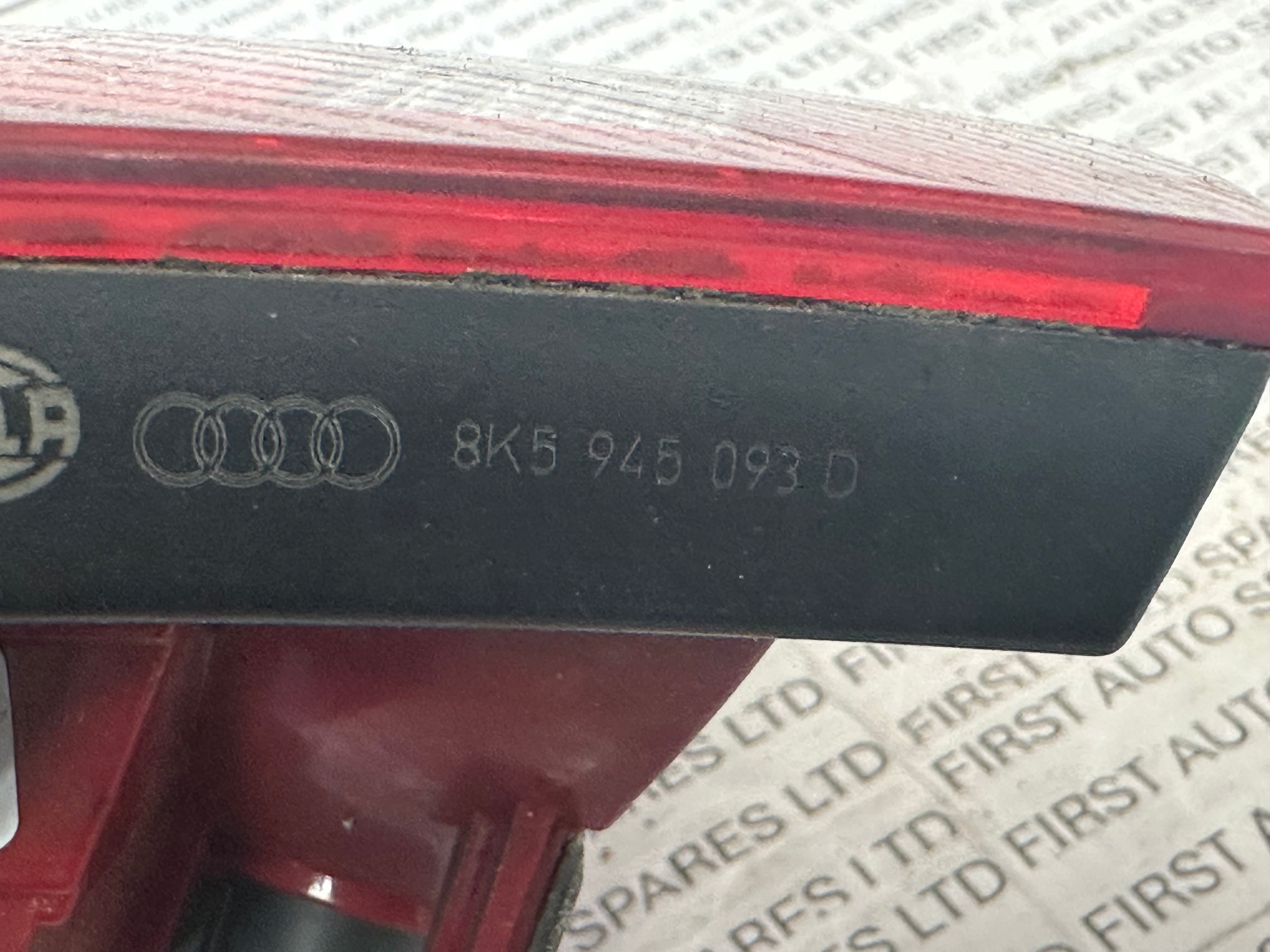 Audi A4 B8 Inner Left Rear Tail Light (8K5945093D)