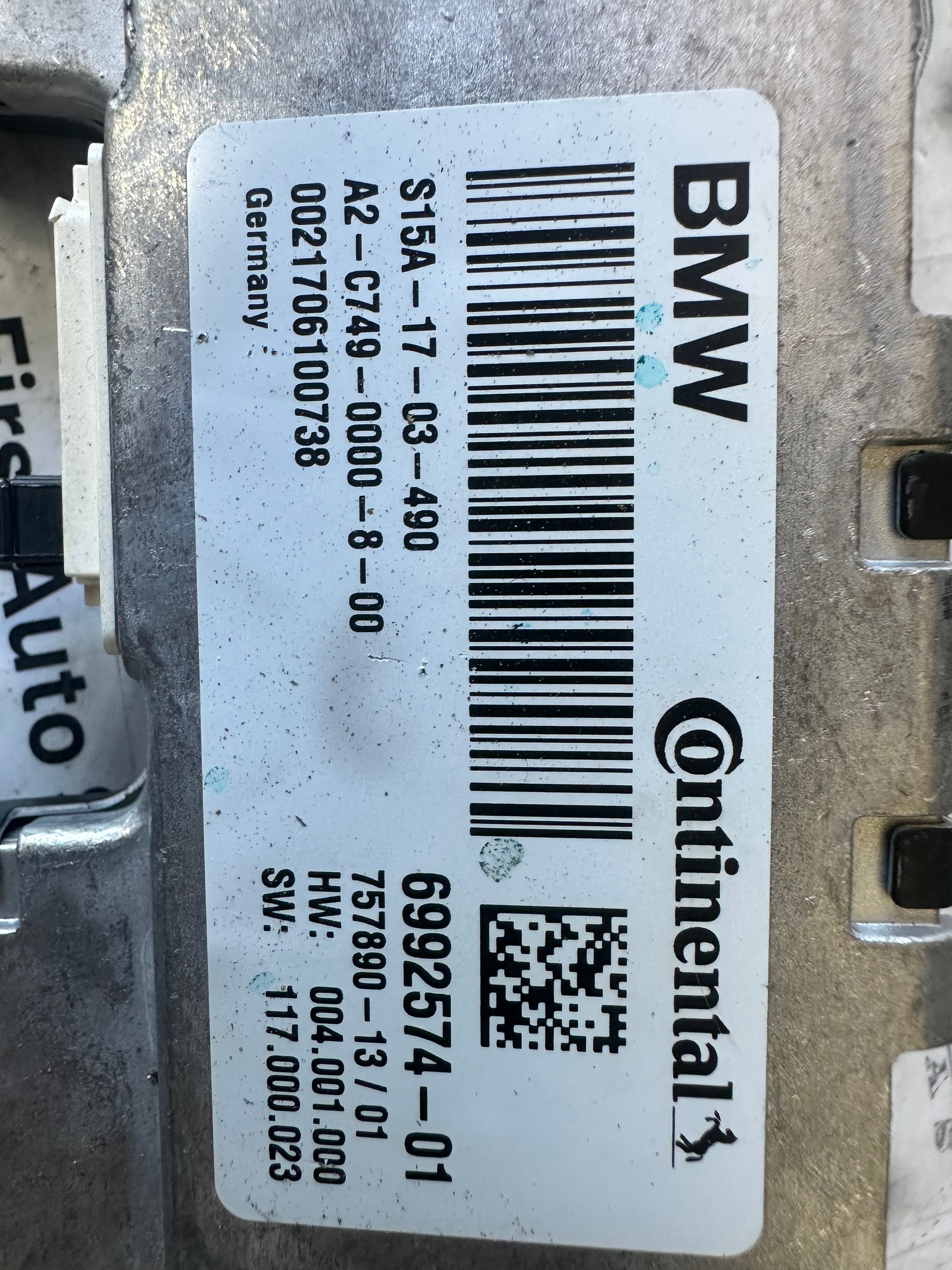 BMW 5 Series G30 G31 Continental Camera/Control Unit (6992574-01)