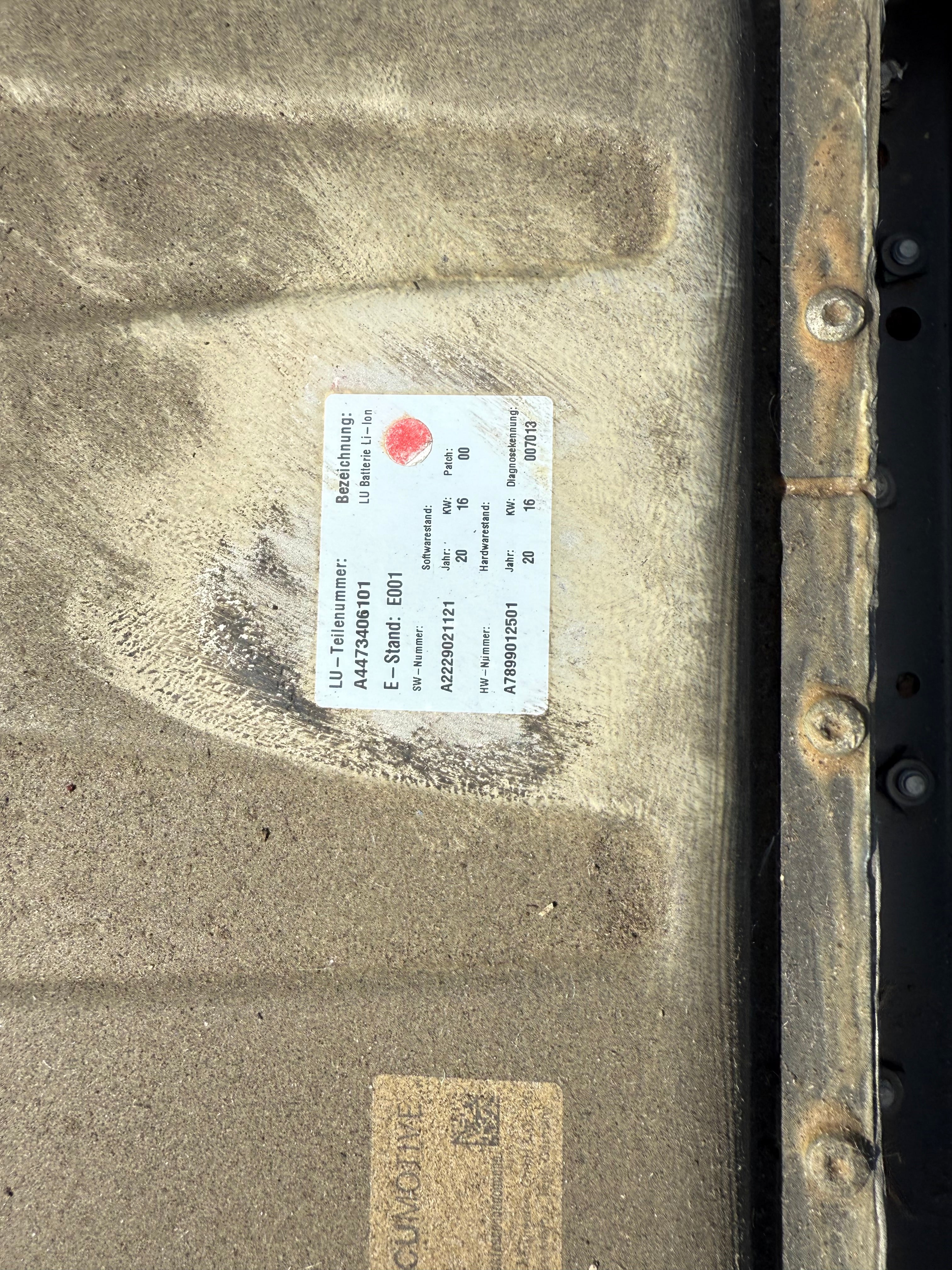 Mercedes Sprinter 2019-2024 High Voltage Battery (A4473406101) (A0008357300)