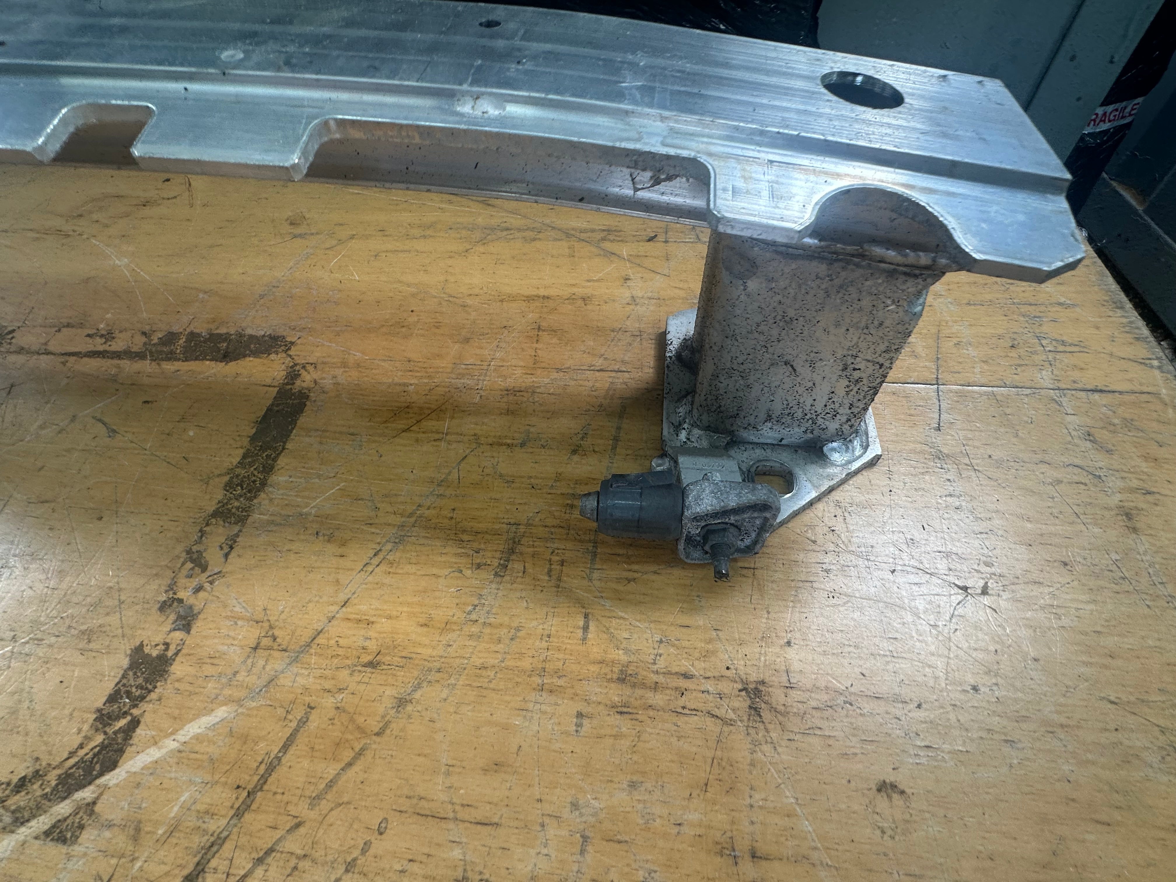 BMW 5 Series G30 2017-on Rear Bumper Crash Bar Reinforcer (5171 100310-13DE)