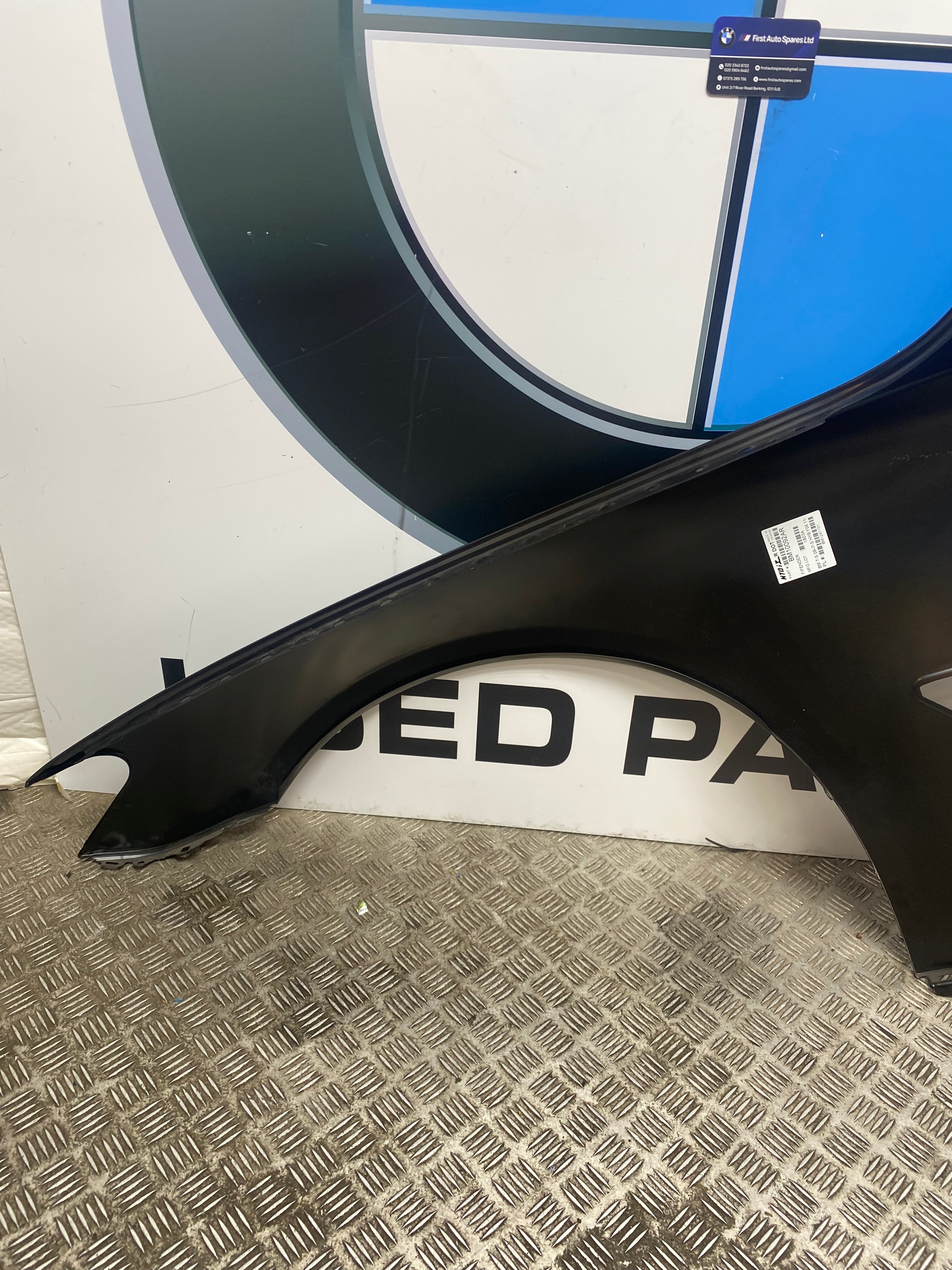 BMW 7 Series F01 / F02 Front Right Driver Side Fender Wing – 2008–2015