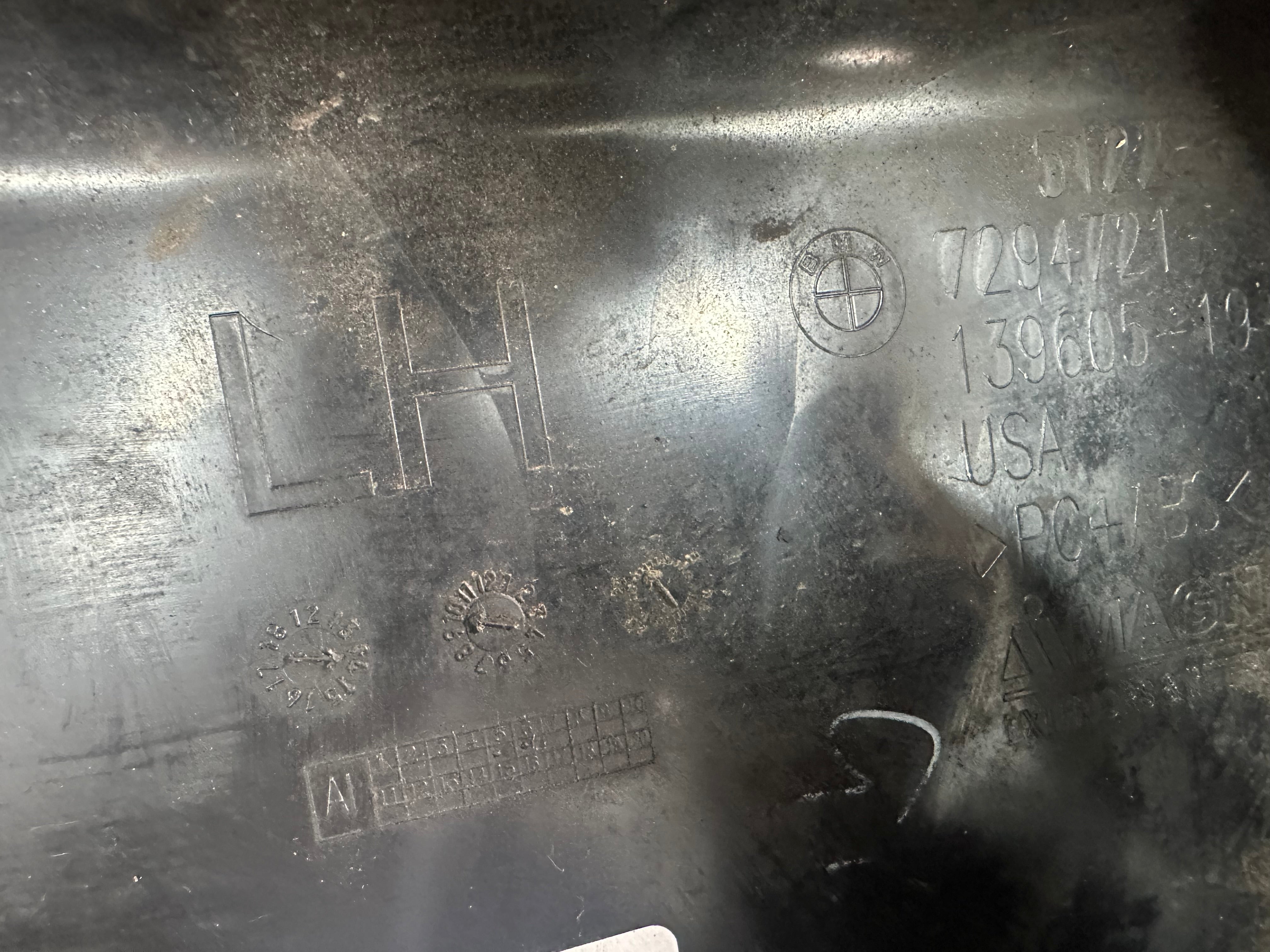 BMW X5 Series F15 Rear Bumper Bracket Left Side LH (7294721)