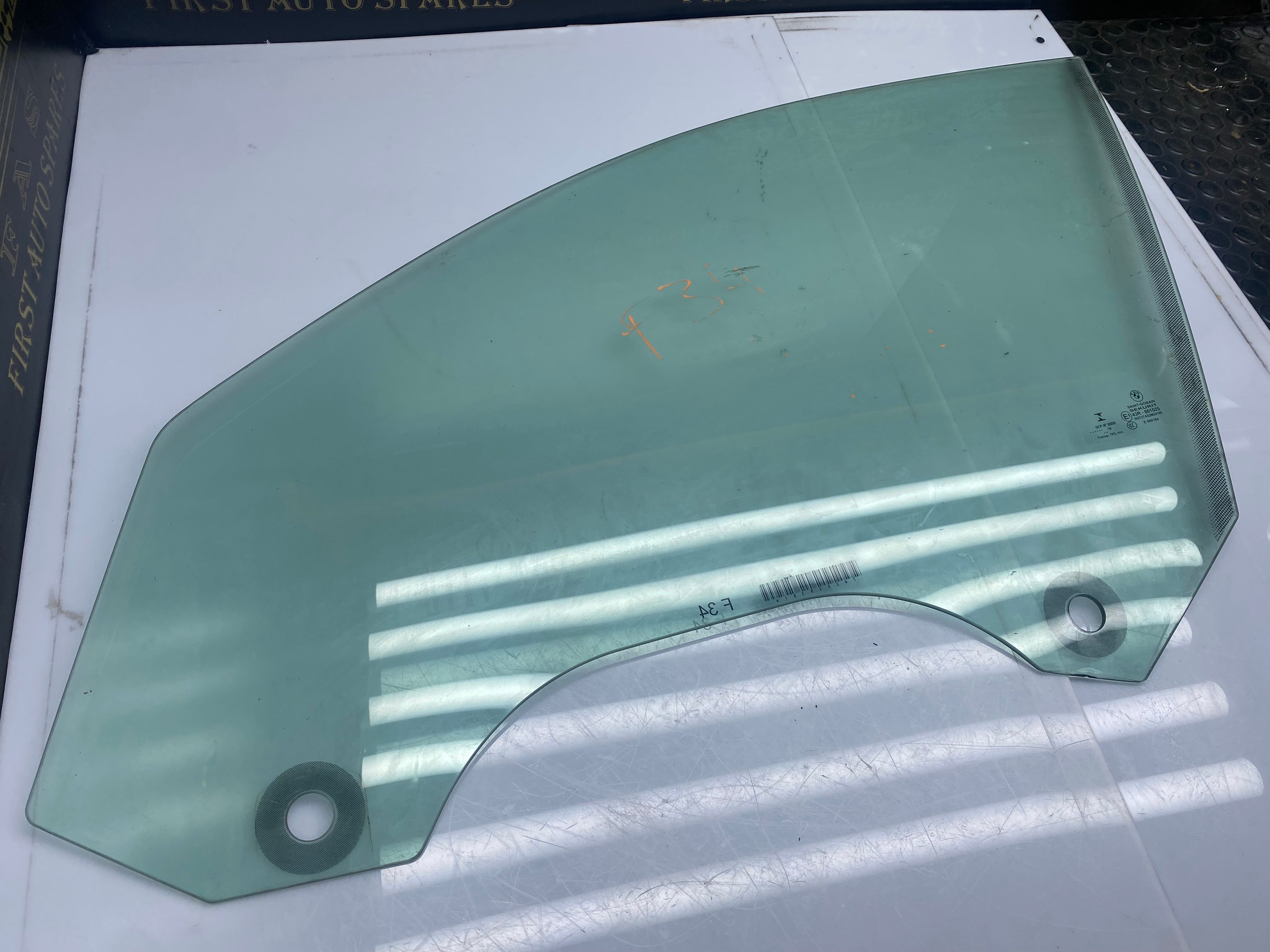 BMW 3 Series F34 Front Driver Side Window Glass 2013–2020