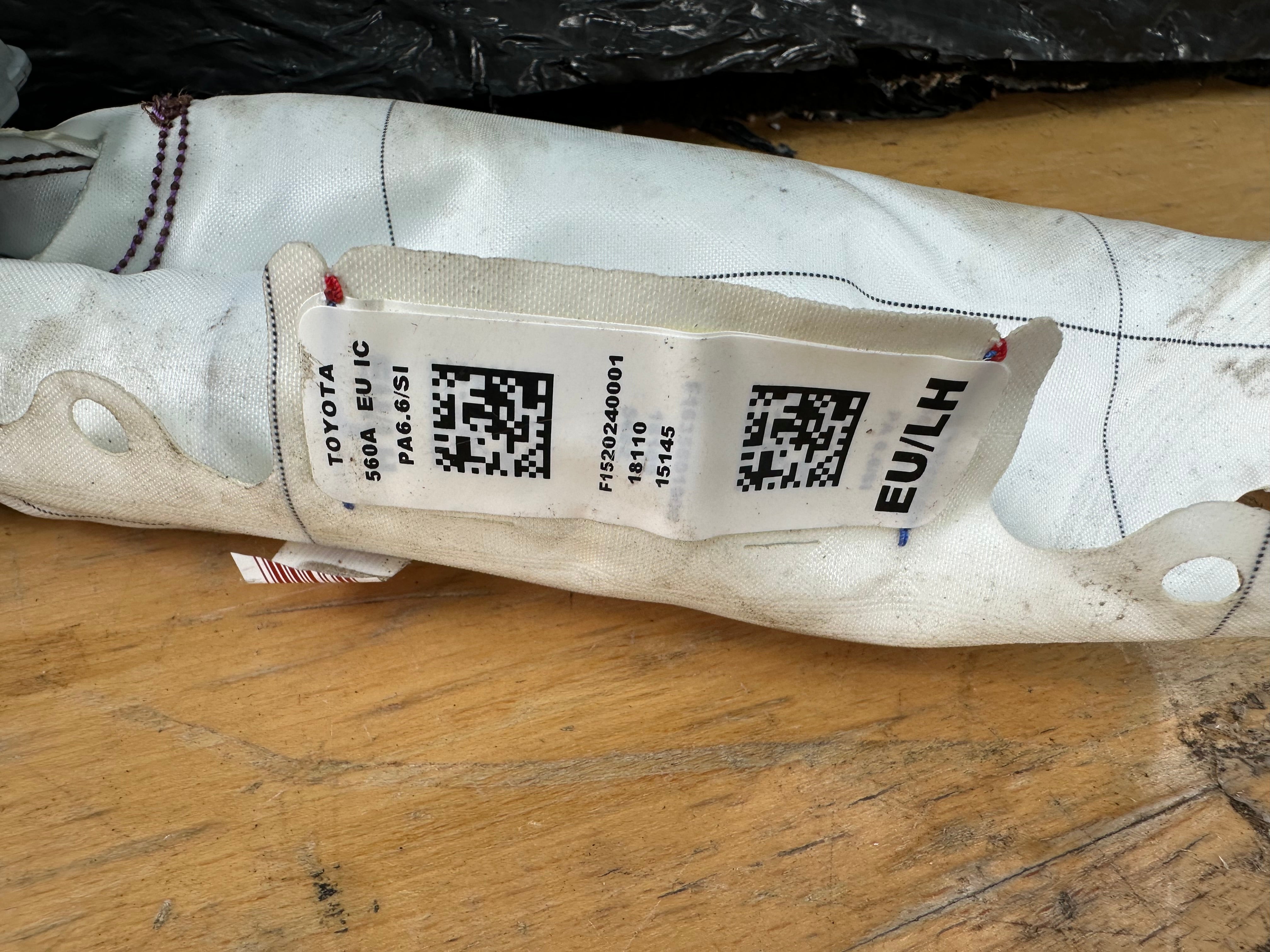 Toyota C-HR AX10 Left Passenger Side Roof Curtain Airbag (0080.P1.11.0030) (6298081)