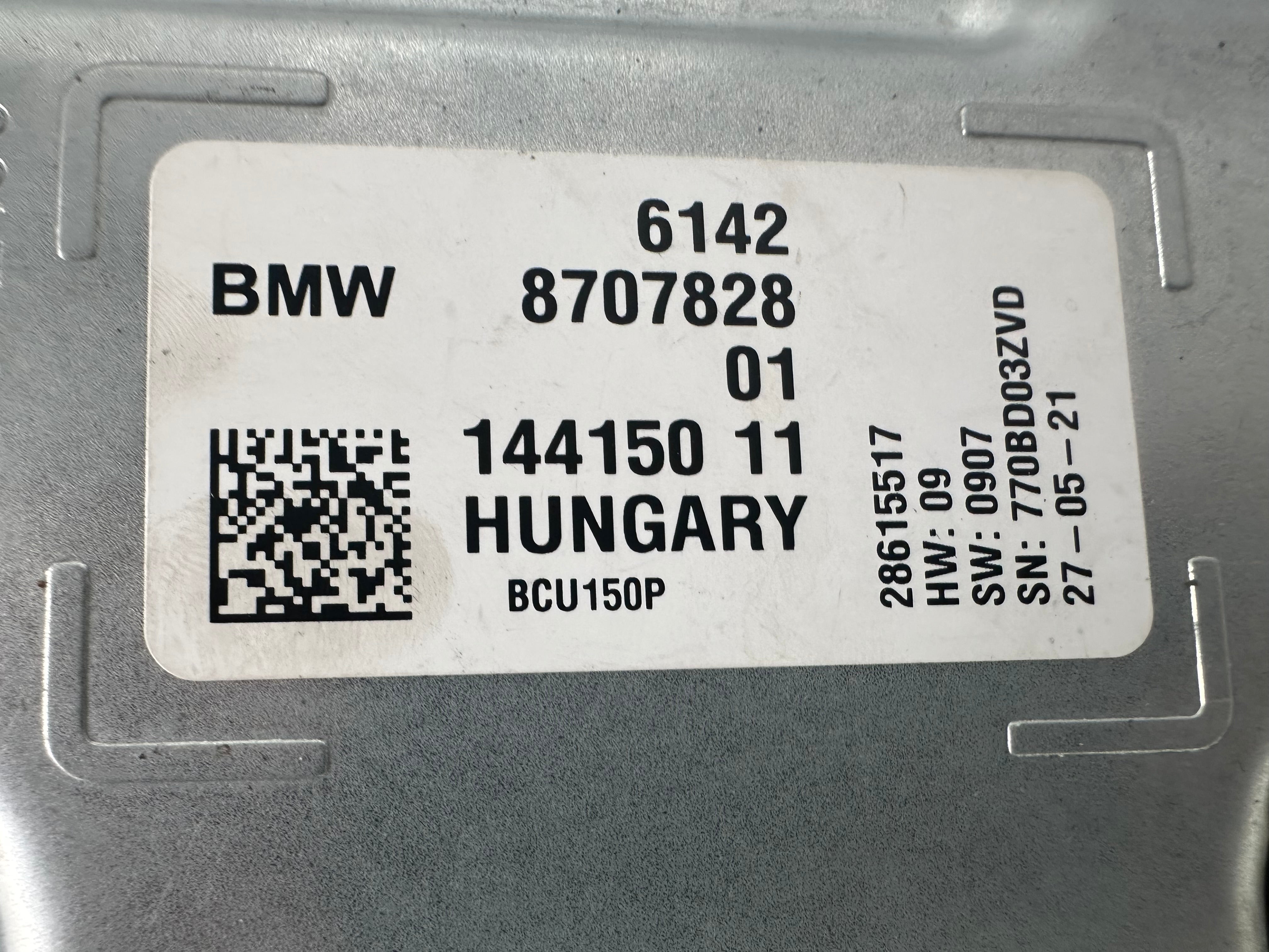 BMW 3 Series G20 Hybrid Battery Control Module (6142 8707828 01, 144150 11)