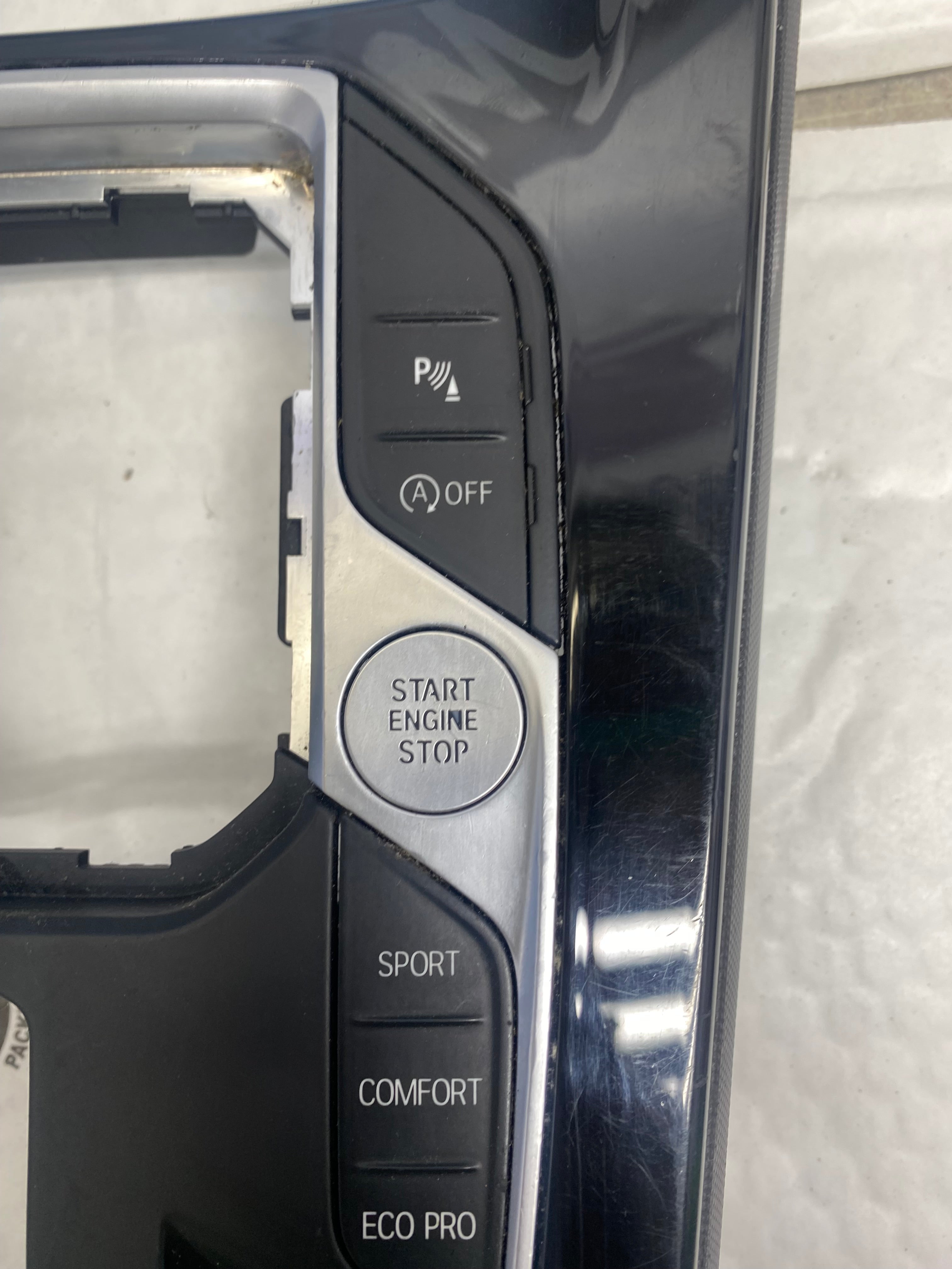 BMW F40 Console Centre Trim With Buttons – 2019–2024