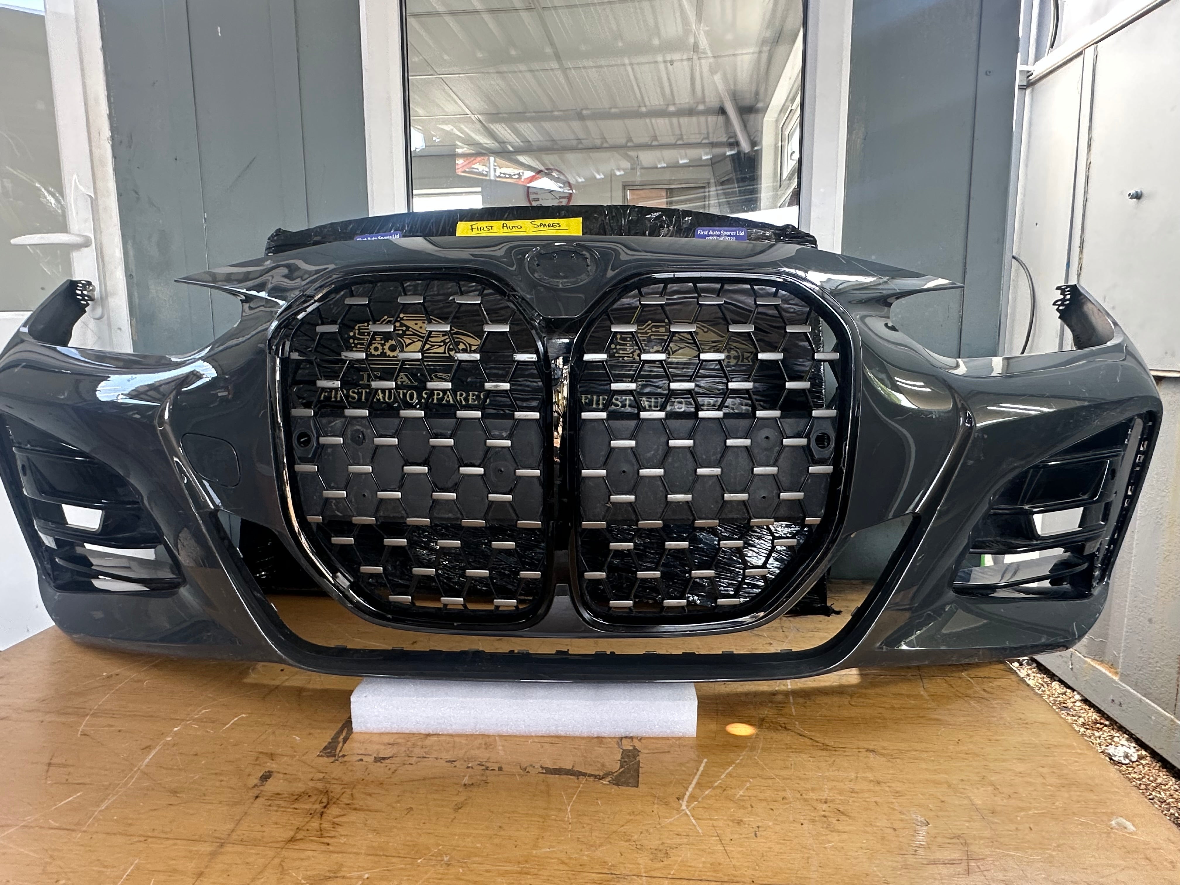 Bmw 4 Series G22 G23 Bumper 2021-Onwards with Grill