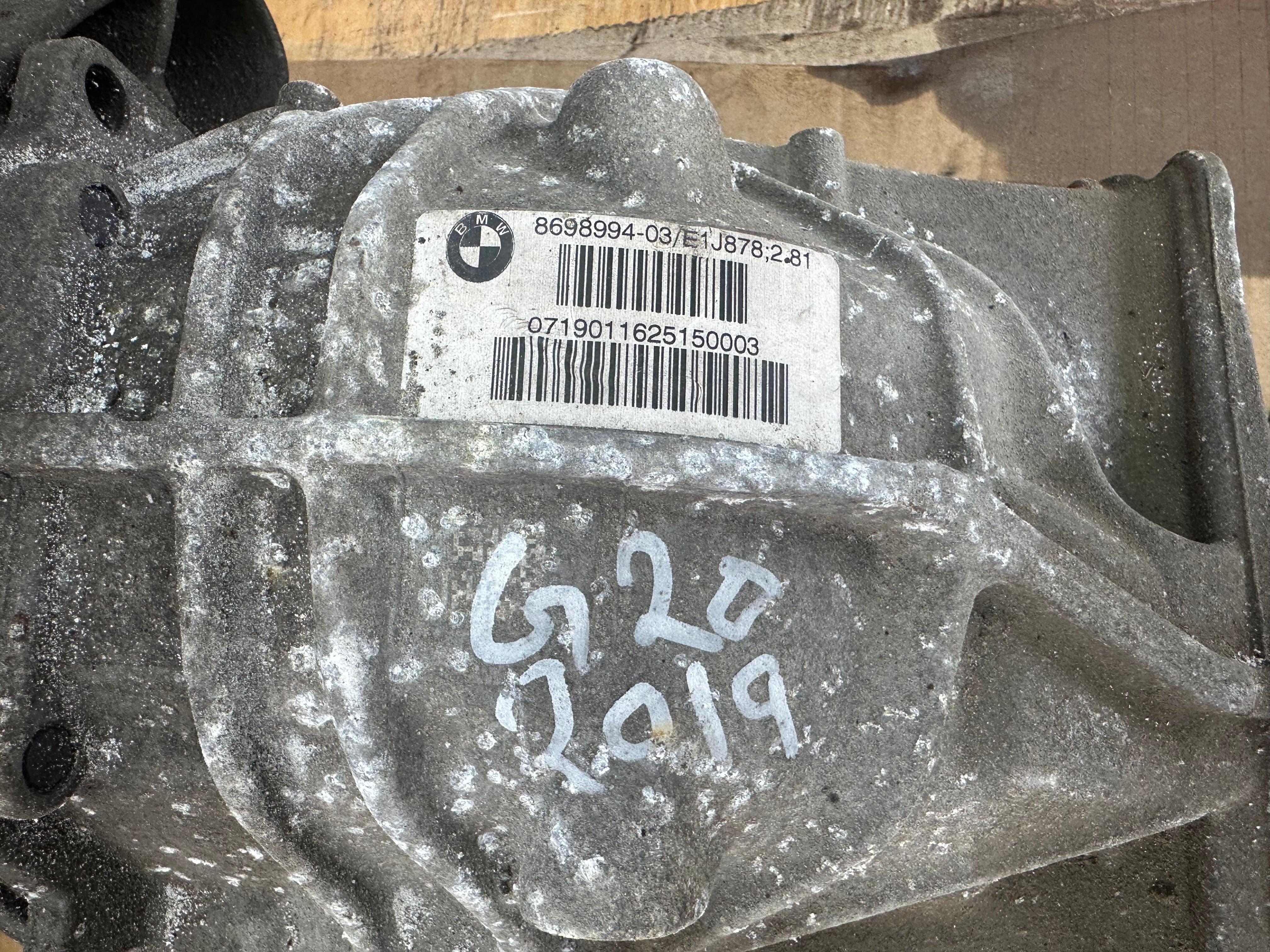 BMW 3 Series G20 G21 Rear Diff Differential 2.81 Ratio (8698994) (8698994-03)