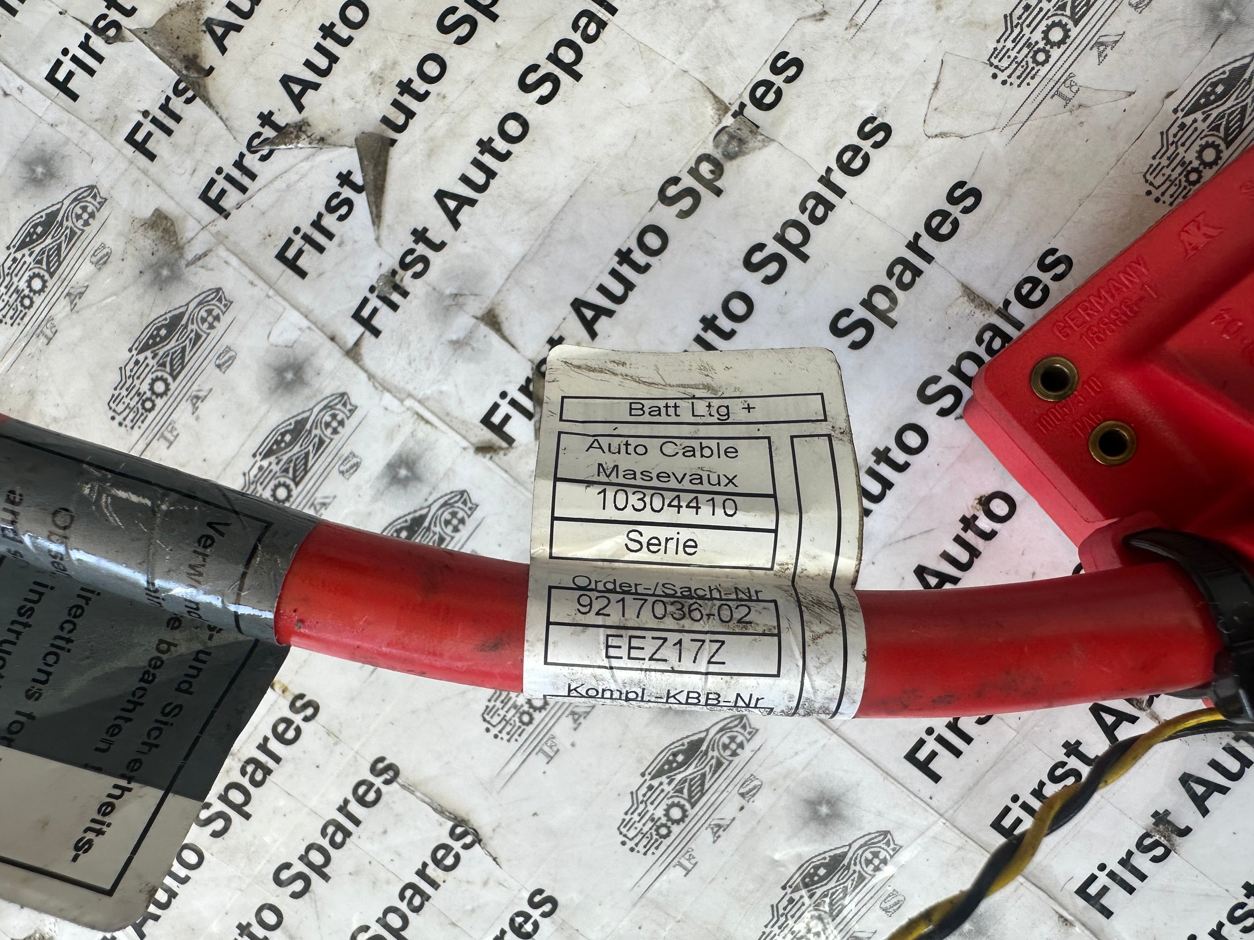 BMW 5 6 Series F10 F07 F06 F13 Positive Battery Cable Lead (9217036-02)