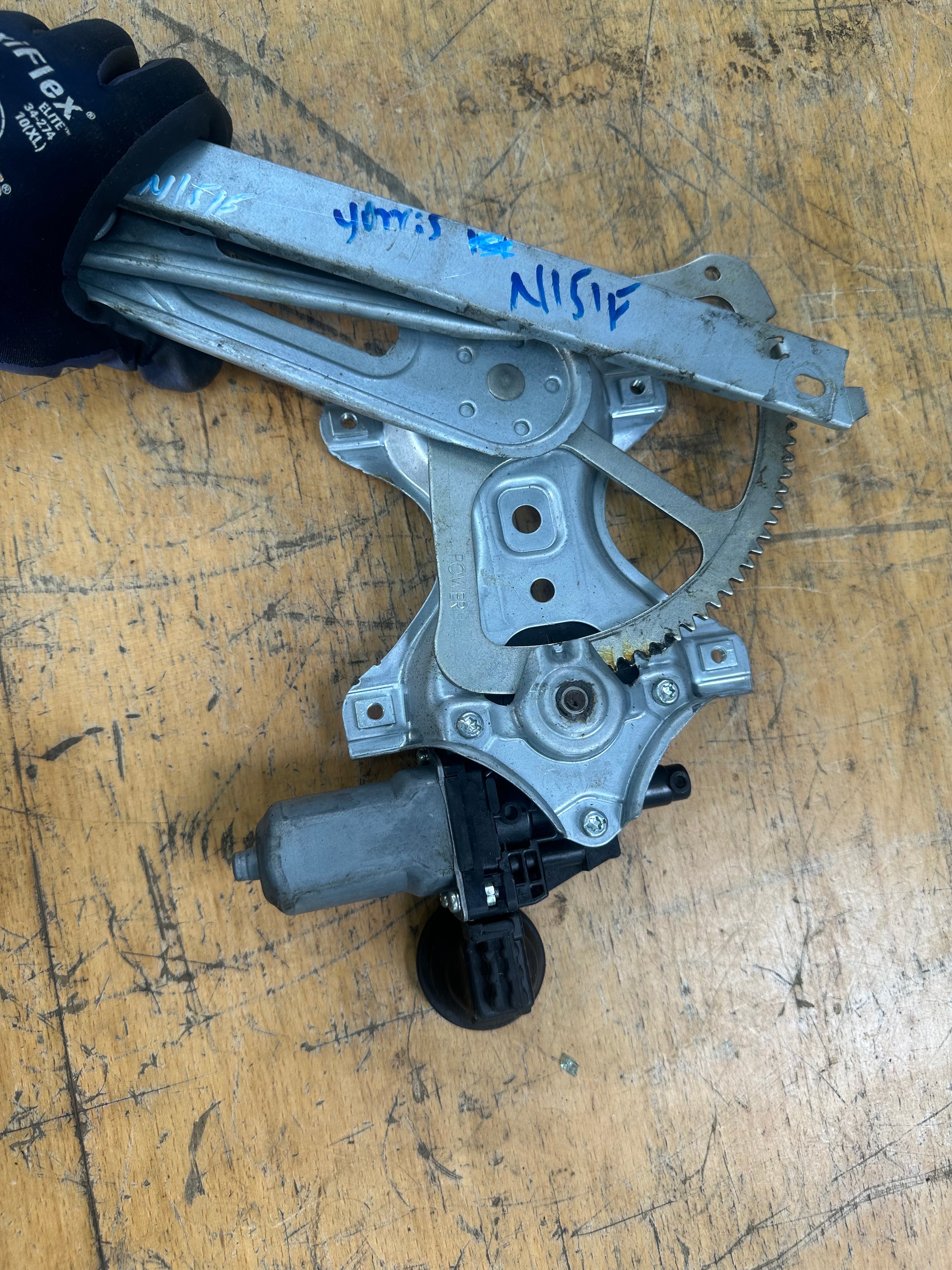 Toyota Yaris 2012 Rear Left N/S/F Window Regulator (85720-0D120)