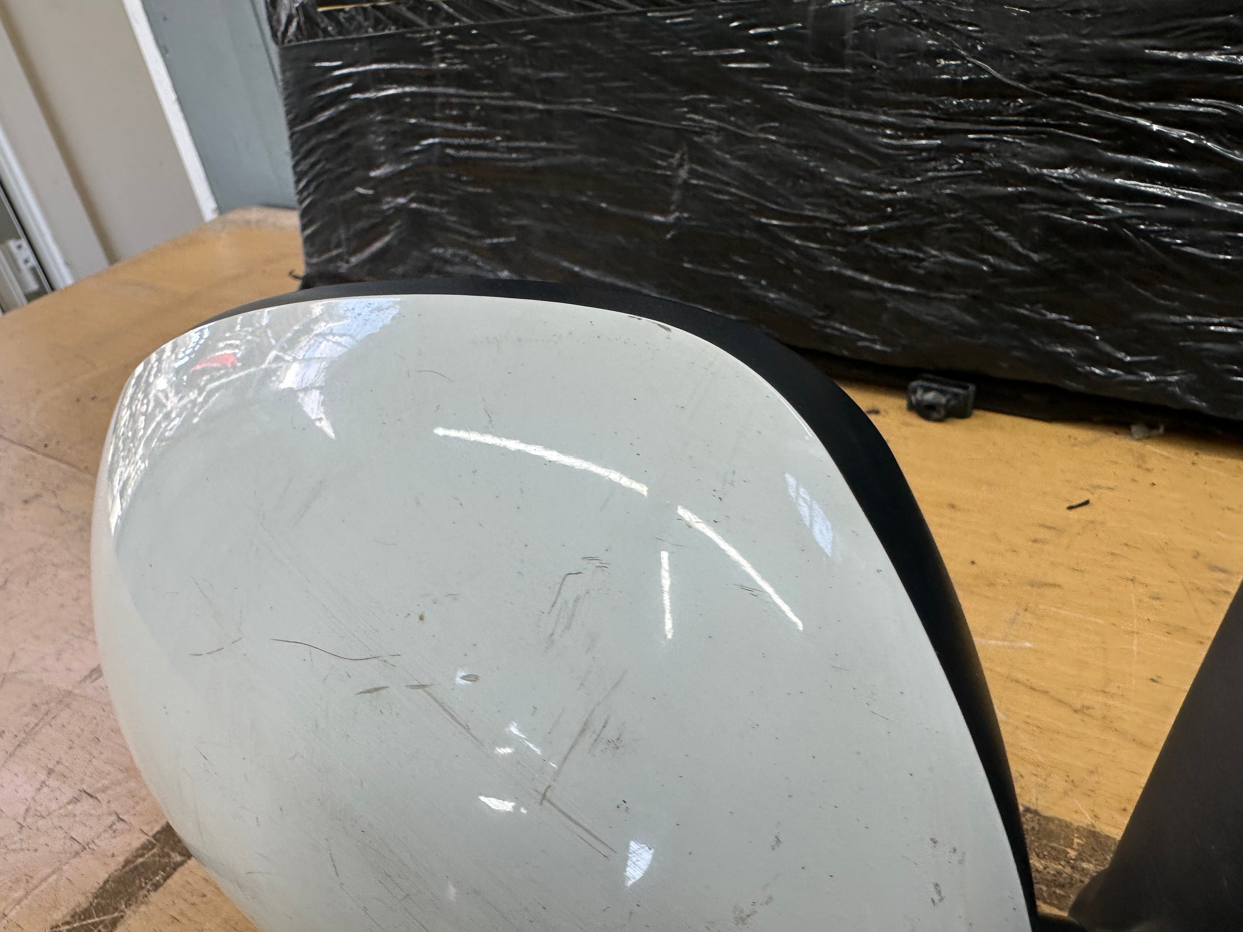 Nissan Juke F15 2010-2019 Right Driver’s Wing Mirror in White (Z33301) (023362)