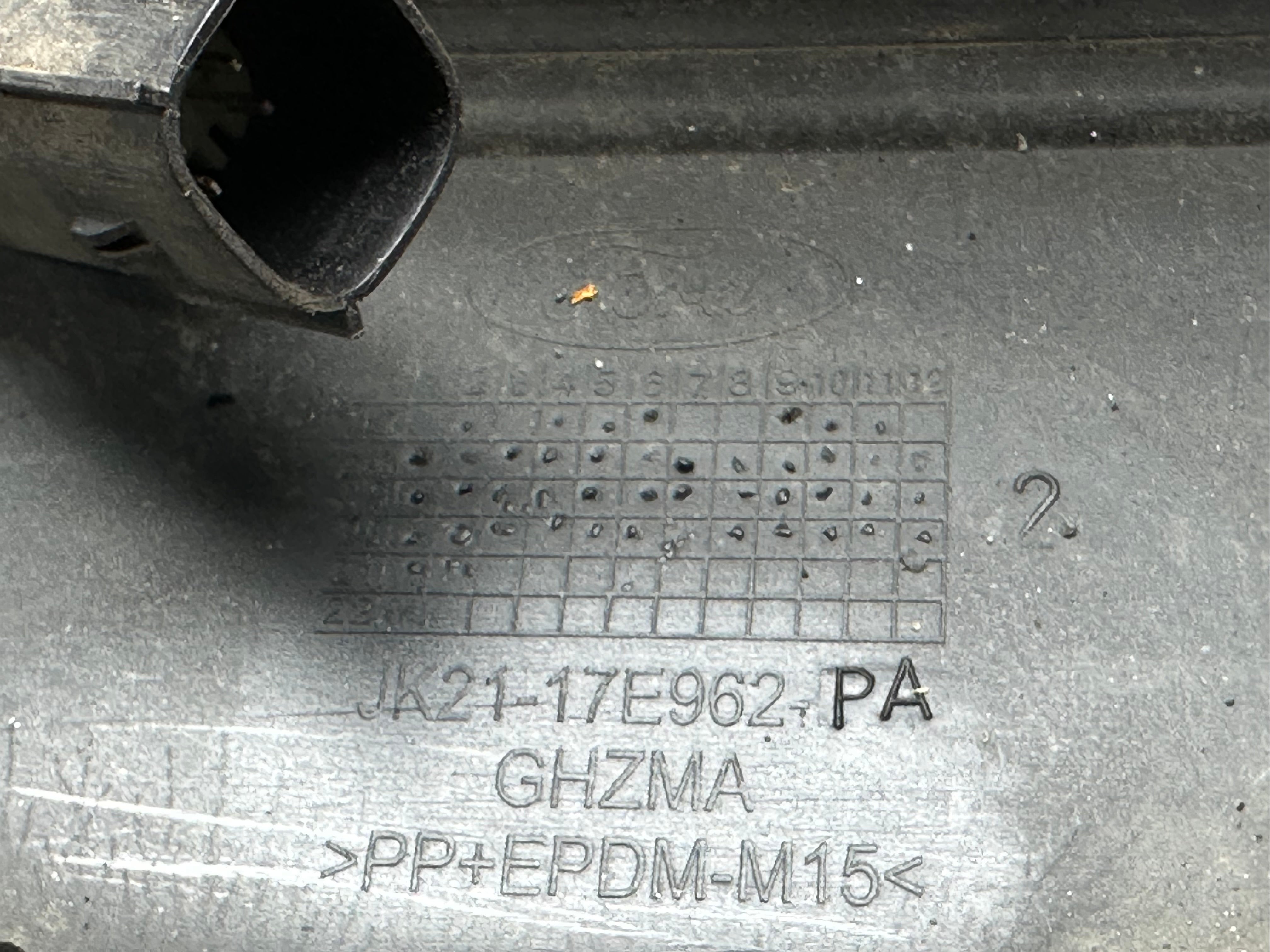 Ford Transit Custom Mk8 Complete 2021-2023 Rear Bumper with Parking Sensor (KK2T-15K868-CBD) (JK21-17E962-PA) (BK21-17927AA) (BK21-17926AA)