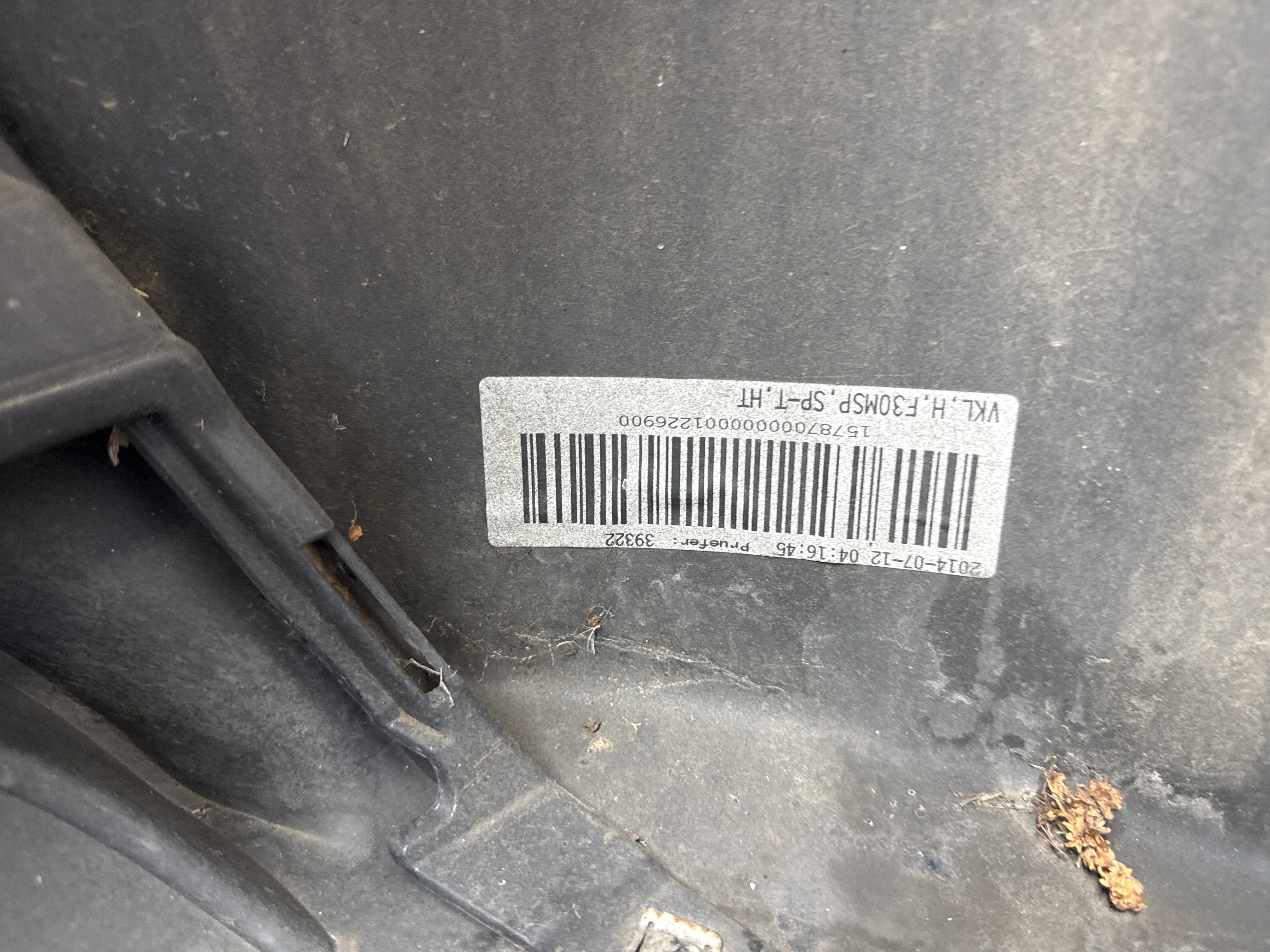 BMW 3 Series F30 335i / 340i / 335d M Sport Rear Bumper