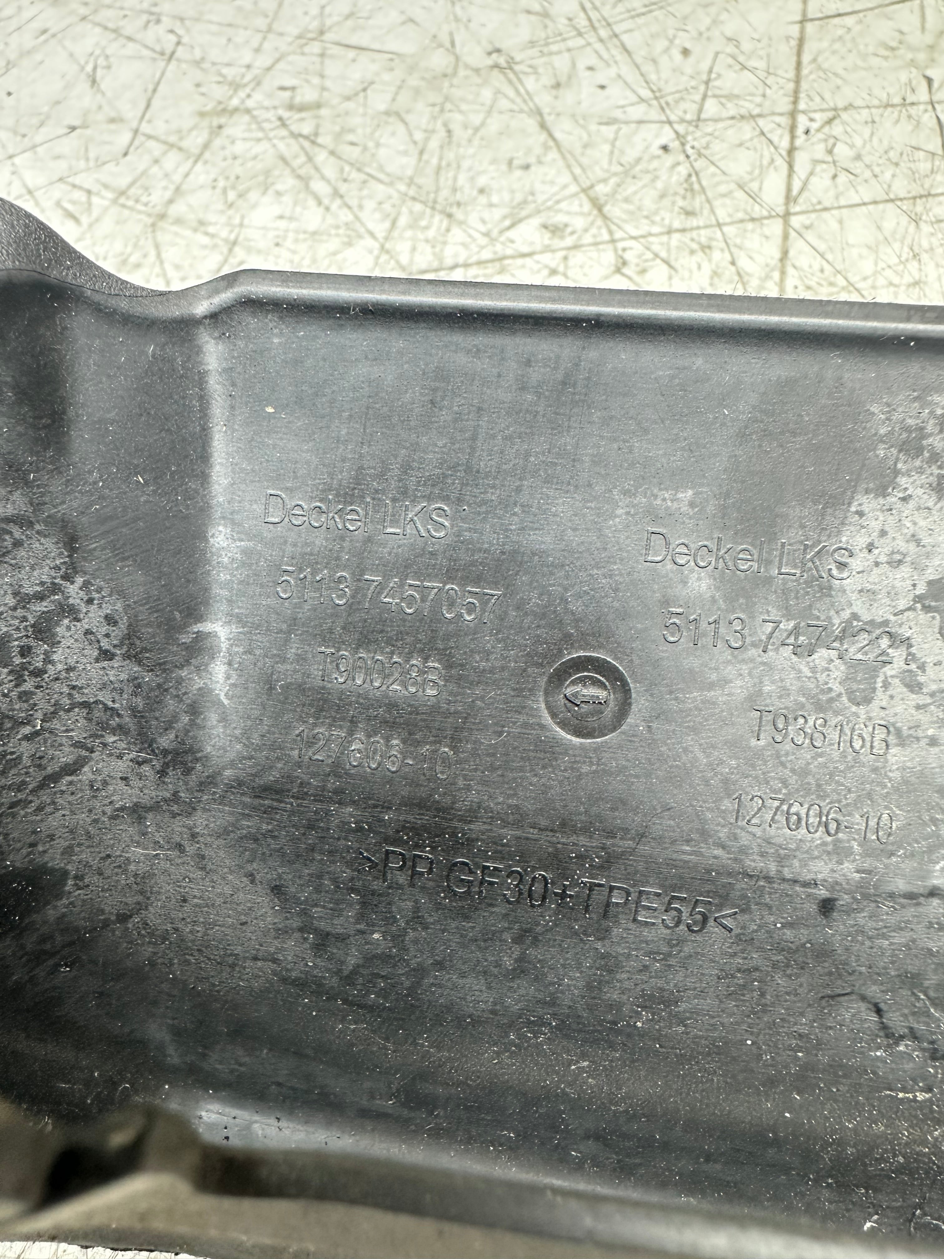 BMW 1 Series F40 Air Duct Cover Upper – 7457057 (2019–2024)