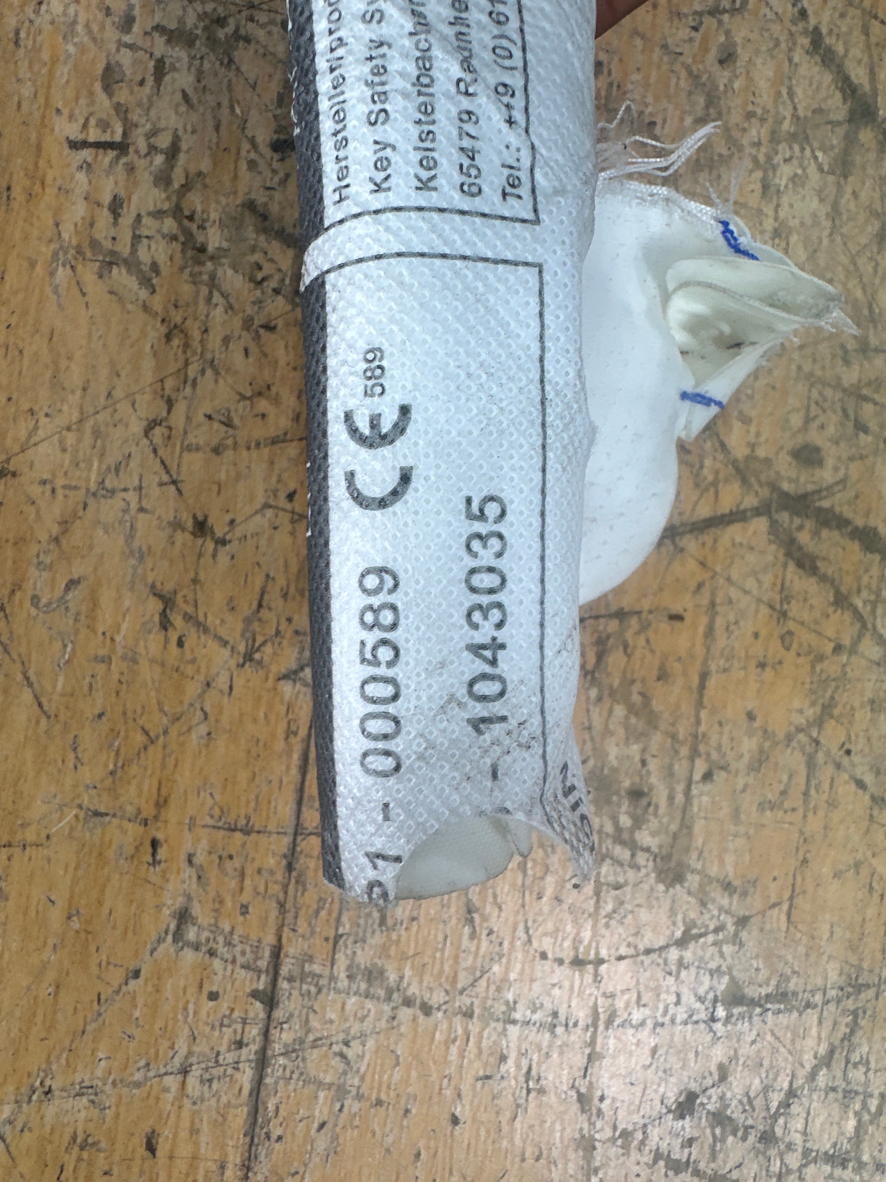 BMW 5 Series Left Roof Curtain Airbag (84737251713) (19B071105436) (0589-P1-000589)