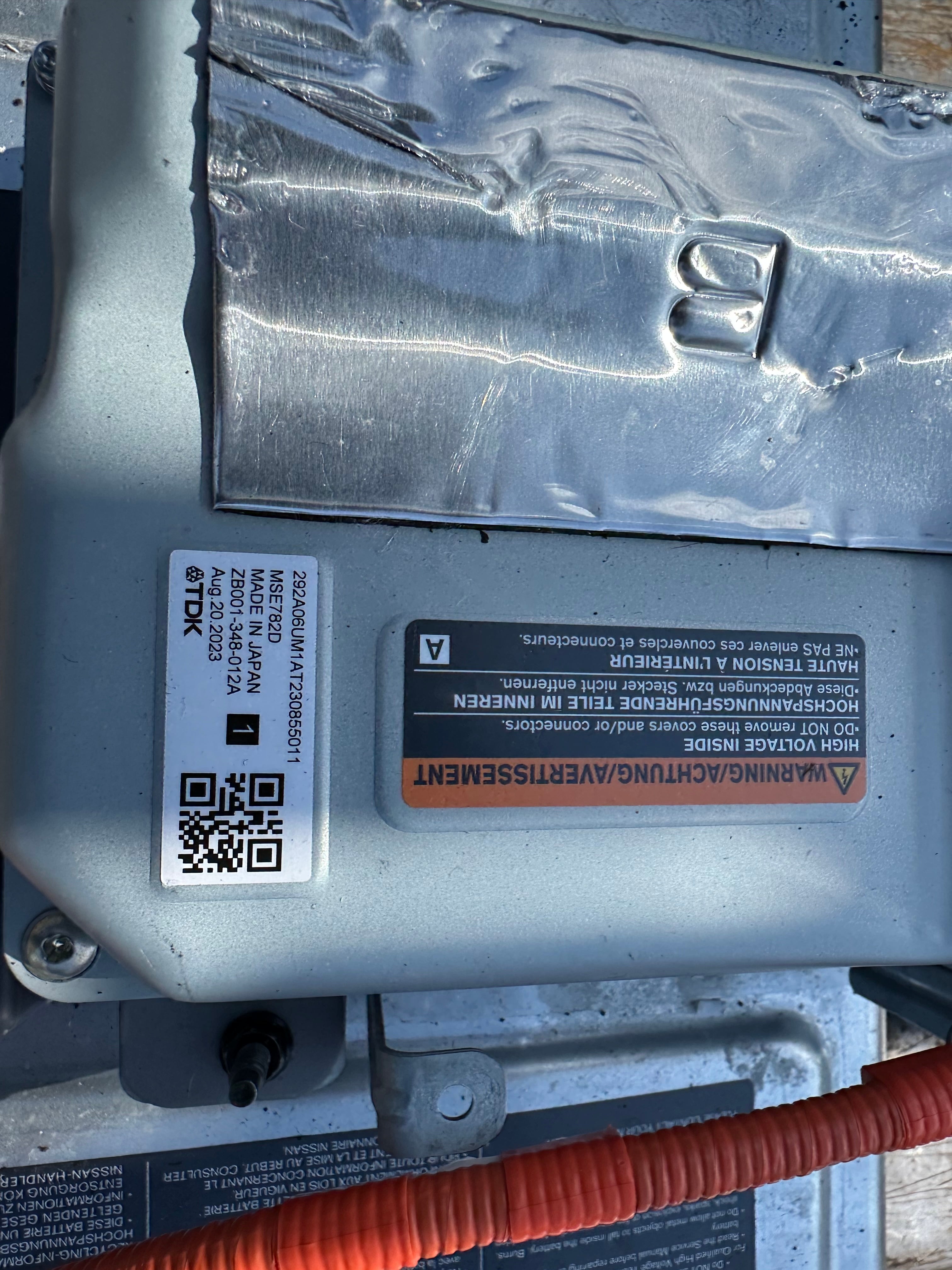 Nissan Qashqai J12 2021–2024 E-POWER Hybrid High Voltage Battery (295B06UM0B)