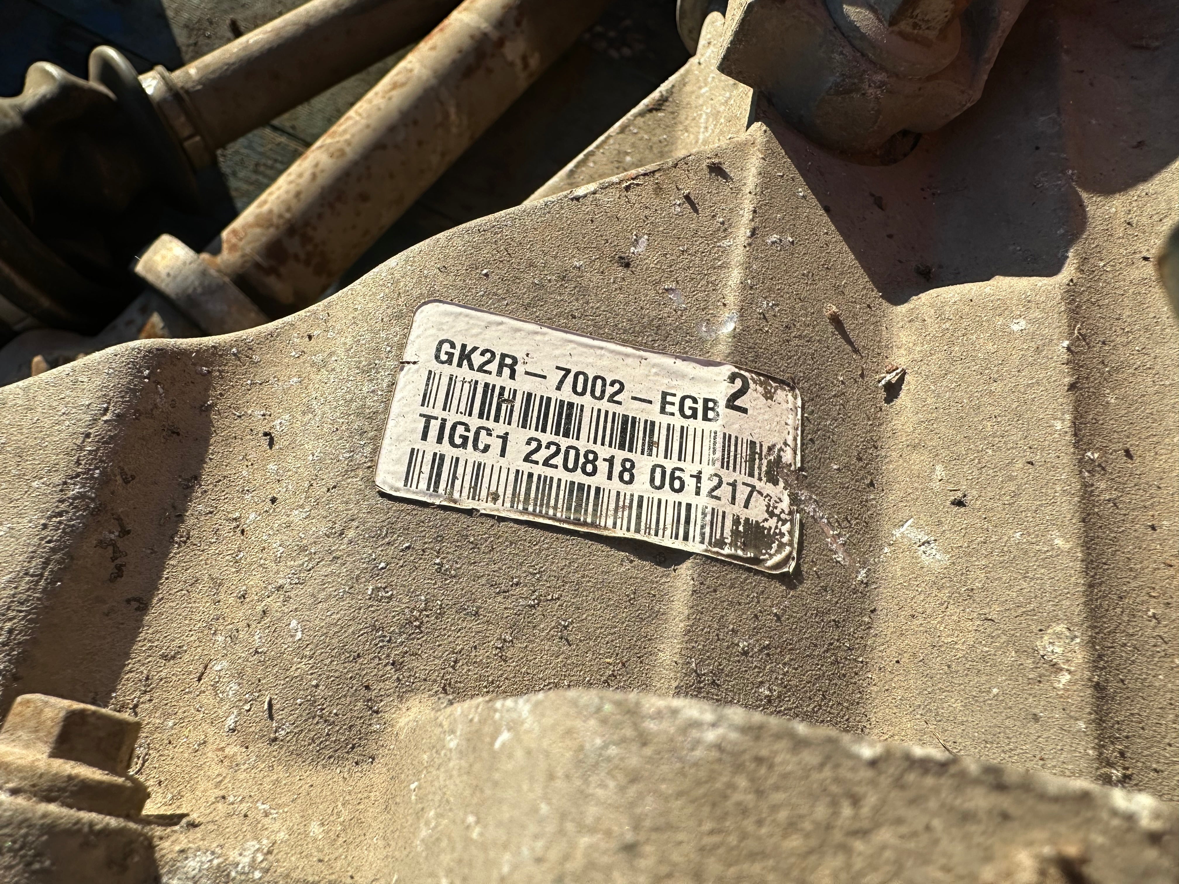 Ford Transit Custom 2.0 D 6-Speed Manual Gearbox (GK2R-7002-EGB)