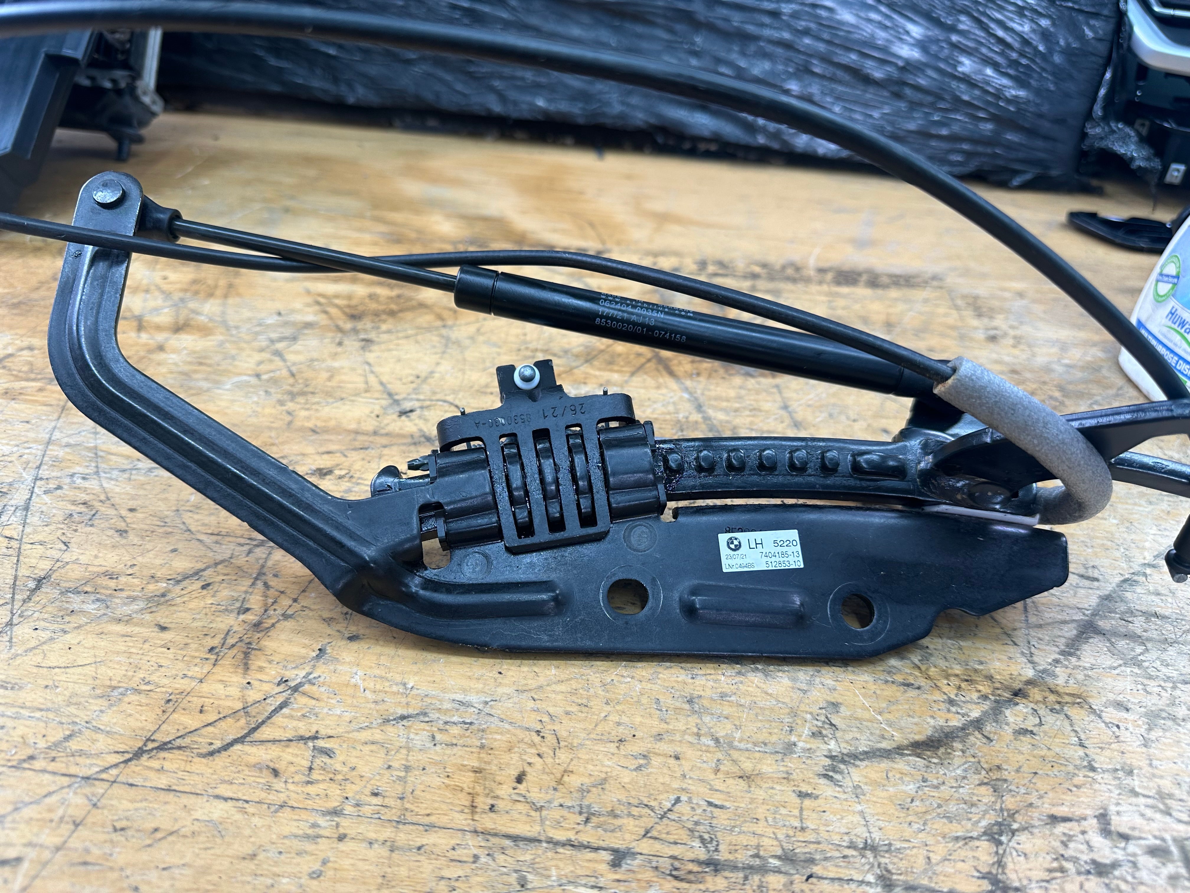 BMW X3 F97 2021 M Rear Left Side Control Mechanism (7404185) (7404185-13)