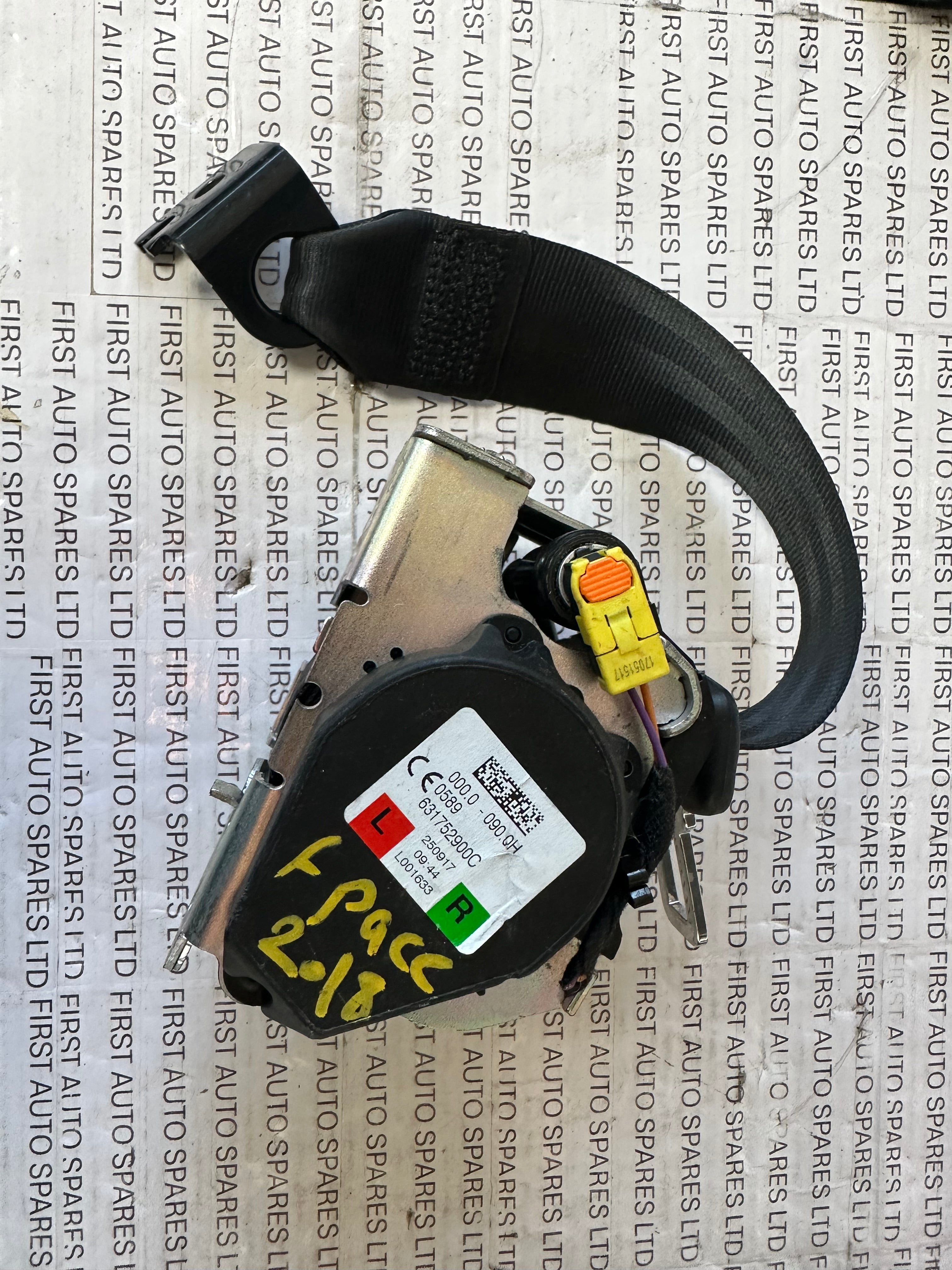 Jaguar F-Pace 2016-2020 Rear Seat Belt (631752900C)