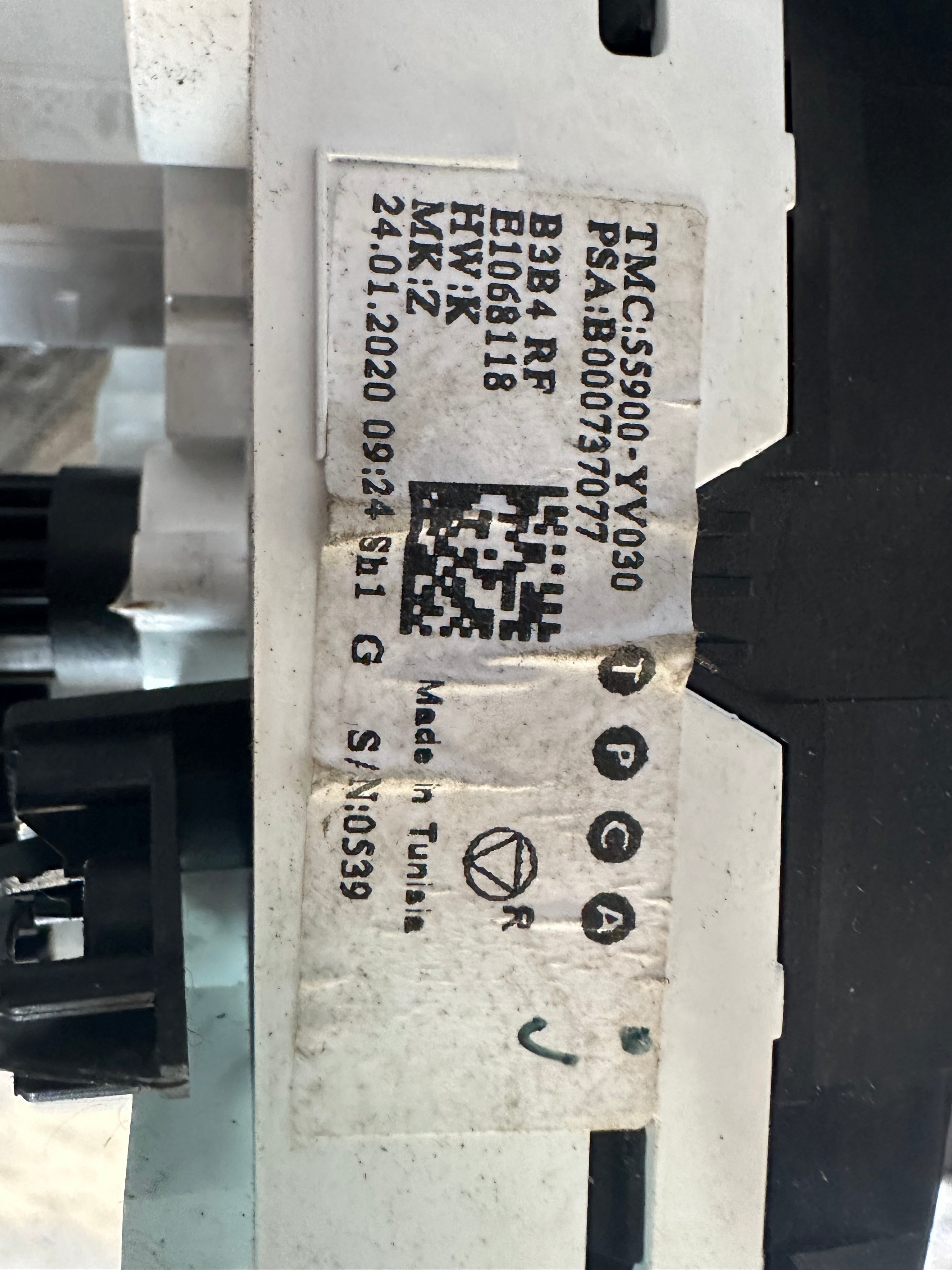 Toyota Aygo 2021 Climate Control Panel (55900-YV030)