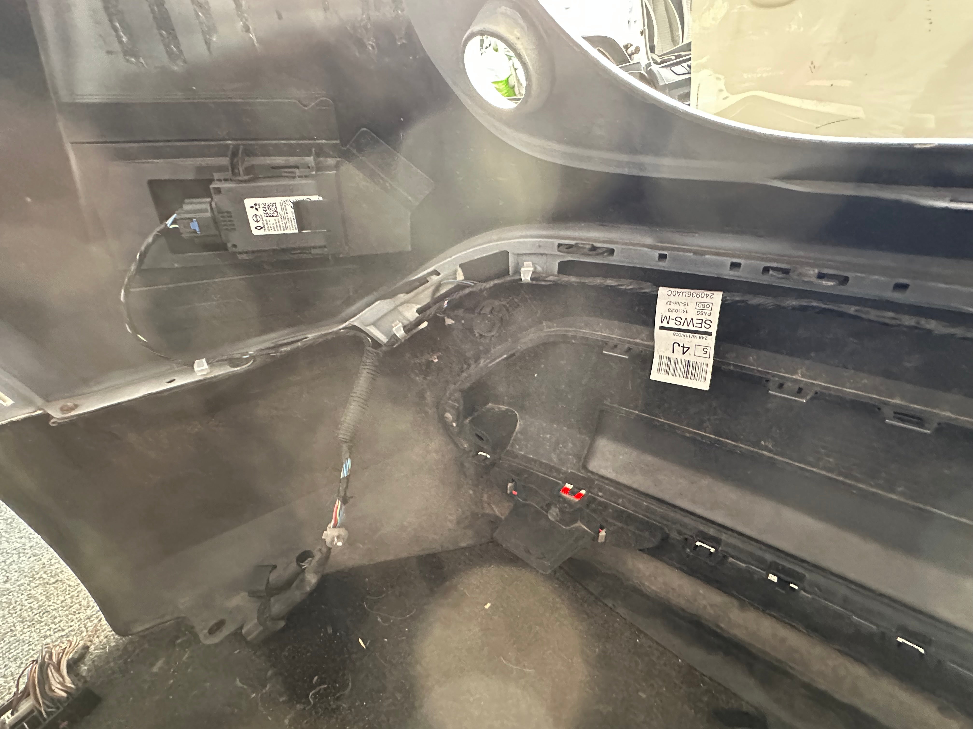 Nissan Qashqai 2022 Rear Bumper with Rear Blind Spot Sensors (284N09449R)