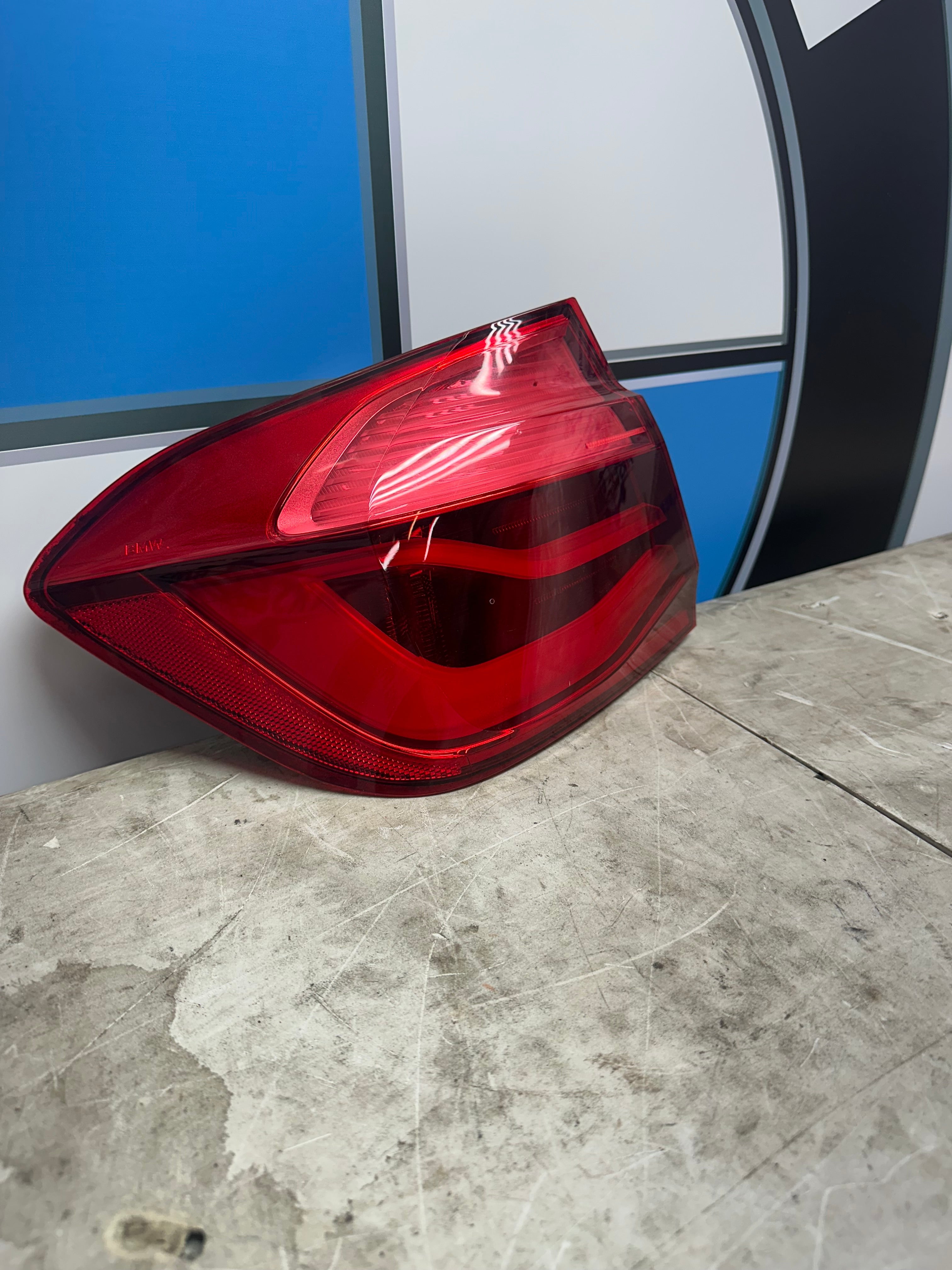BMW 3 Series F30 Outer LED Rear Tail Light Left Passenger Side – 2014–2017