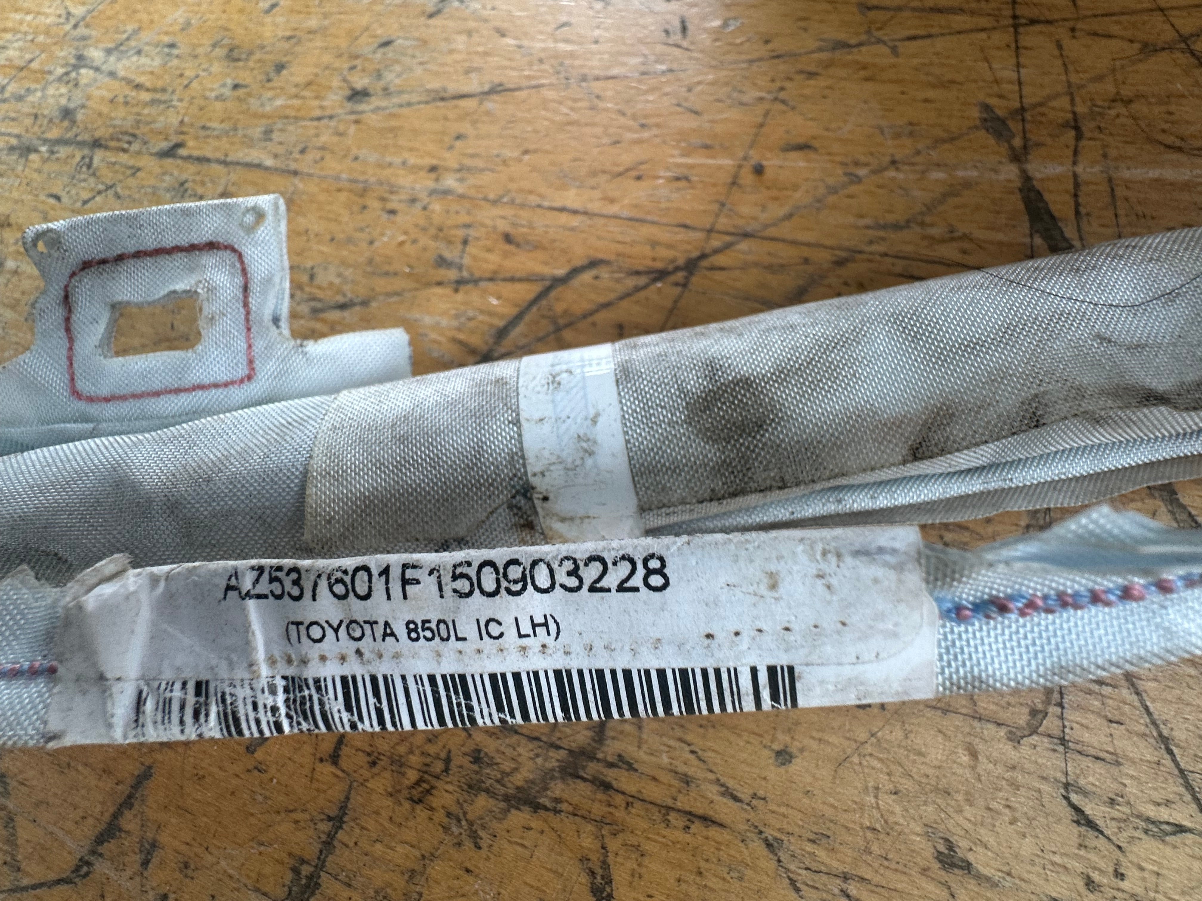 Toyota Yaris XP130 LH Left Passenger Safety Roof Curtain (BAM PT1-1615) (EX2006060139)