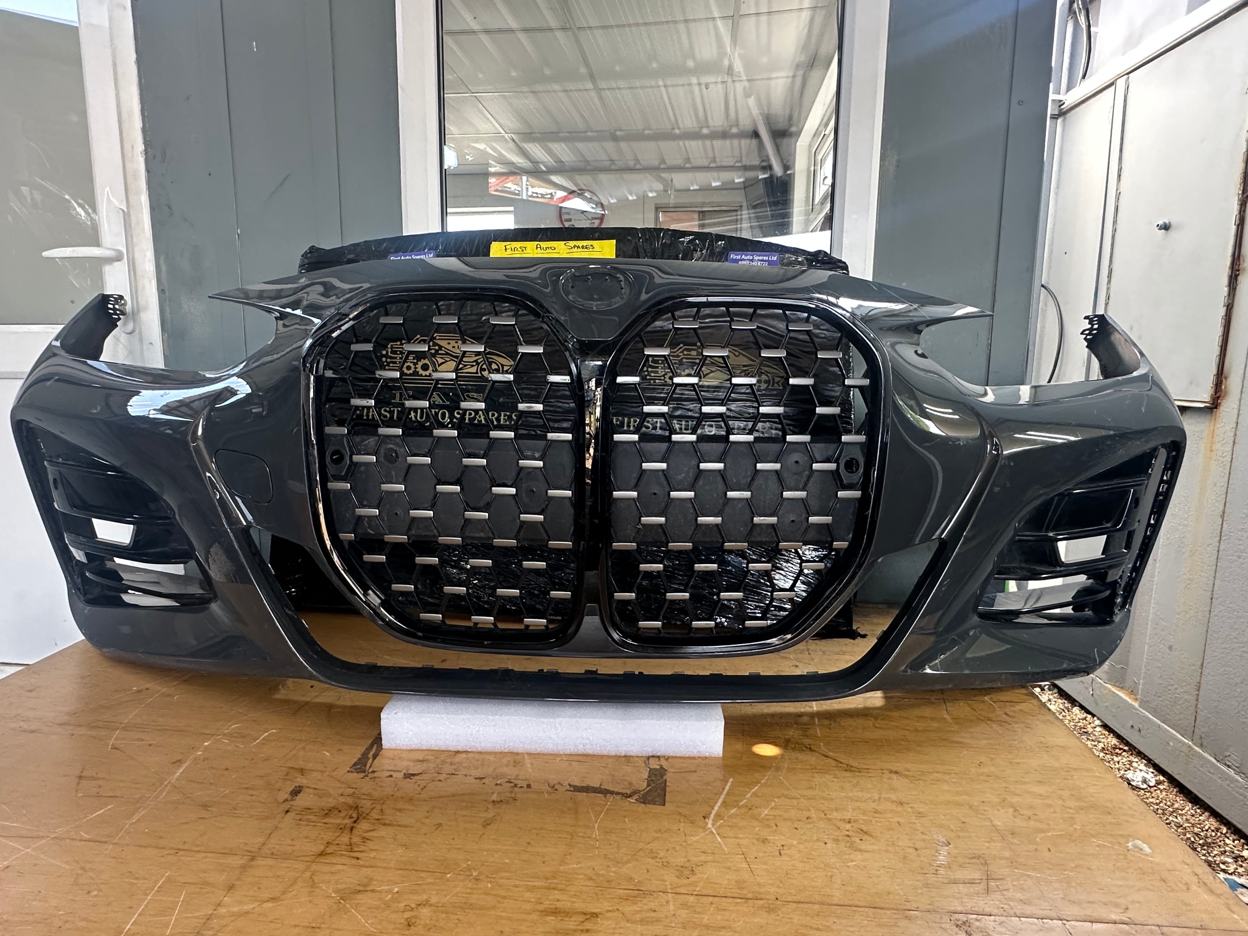 Bmw 4 Series G22 G23 Bumper 2021-Onwards with Grill