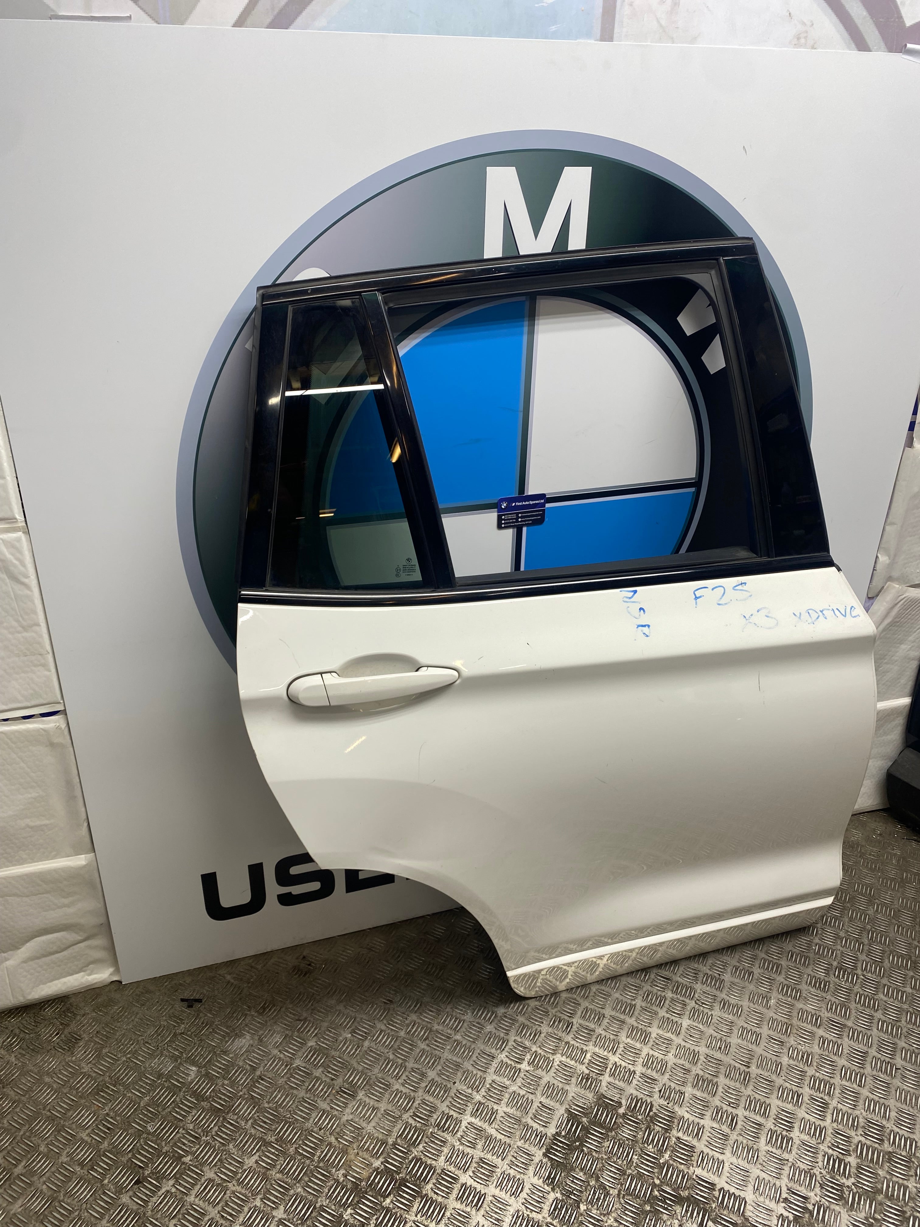 BMW X3 F25 xDrive Rear Driver Side Door – 2010–2017