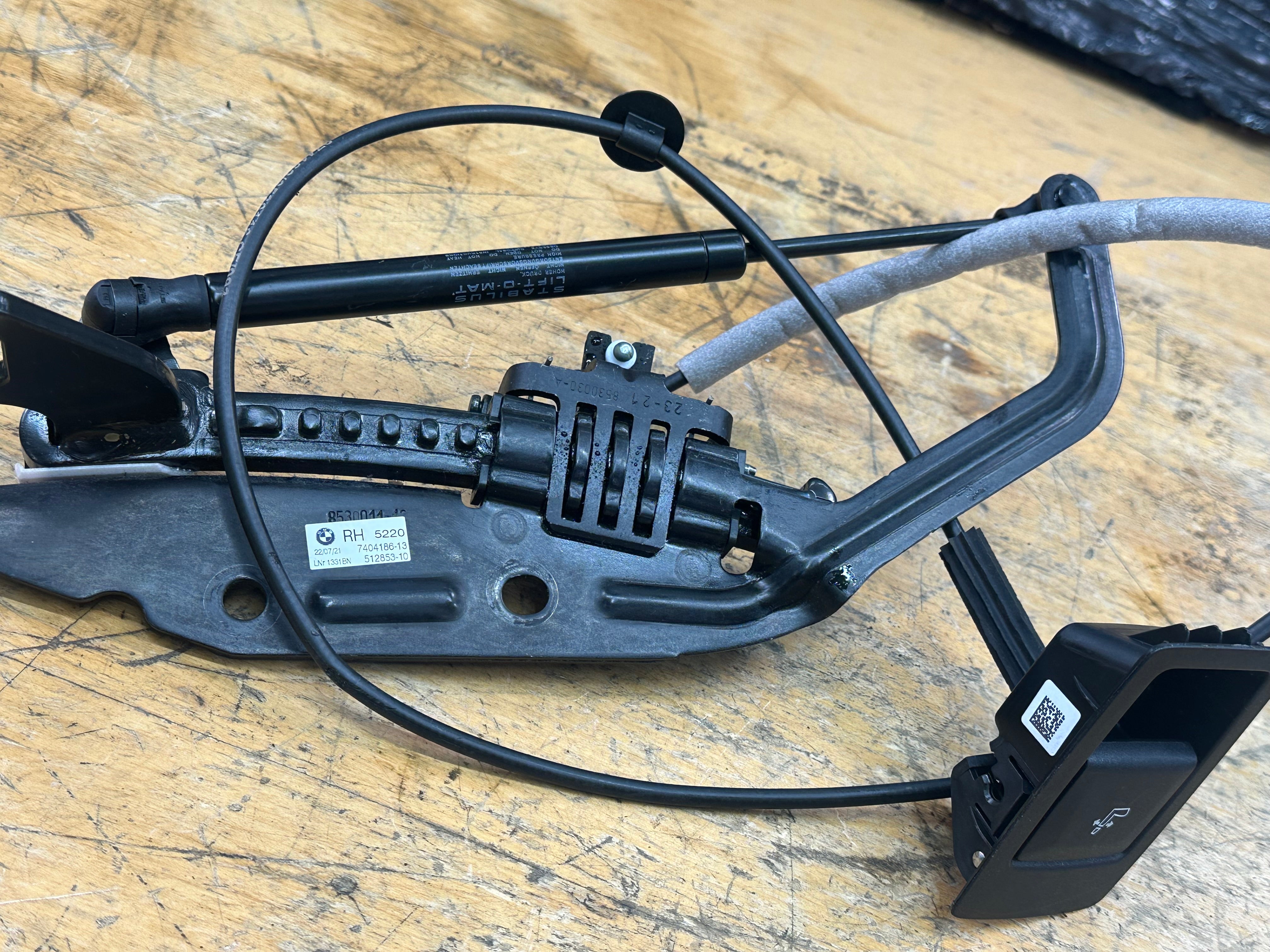 BMW X3 F97 2021 M Rear Right Side Control Mechanism (7404186) (7404186-13)