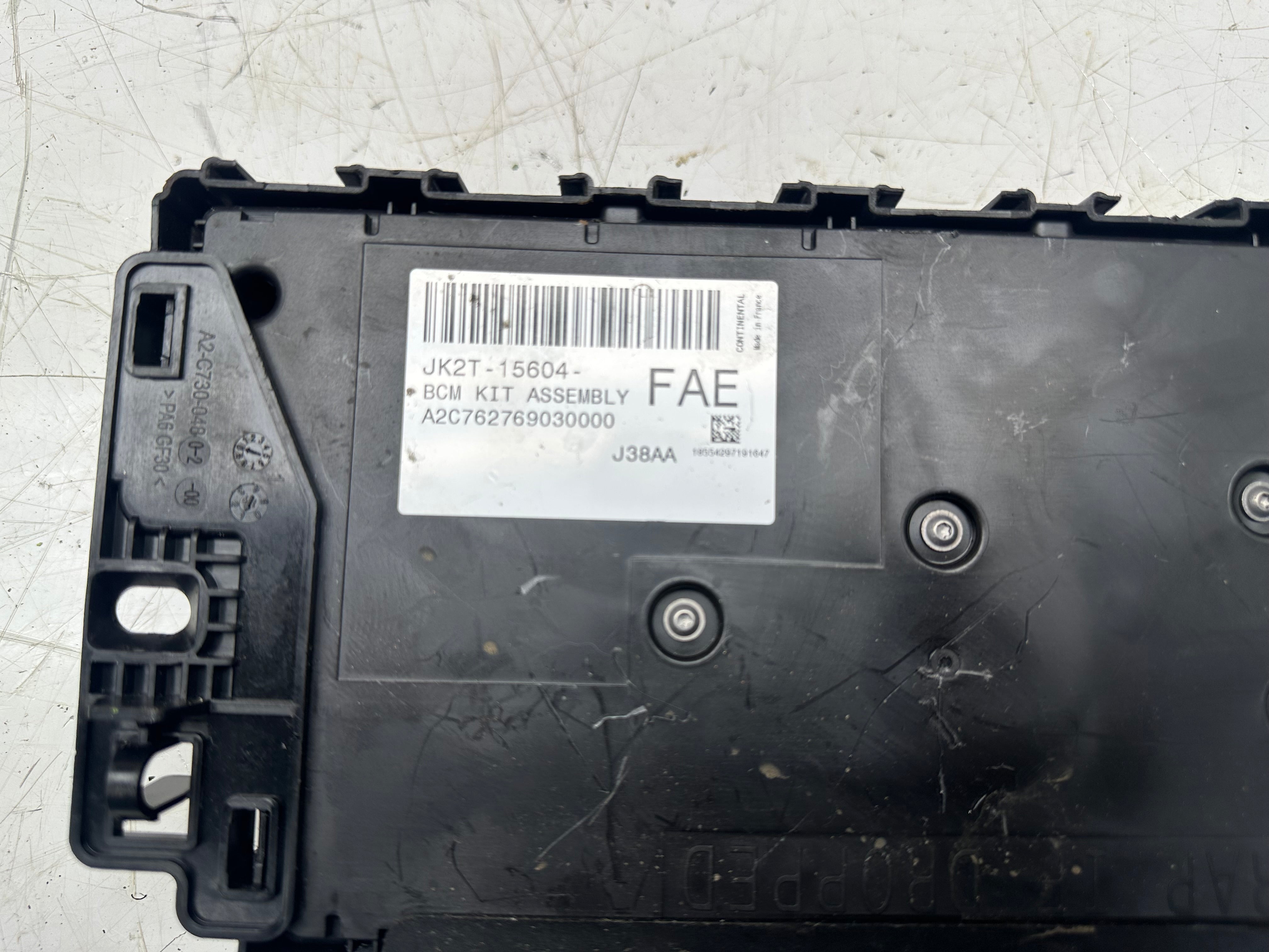 Ford Transit Custom Transit MK8 BCM Body Control Module Fuse Box (JK2T-15604-FAE)