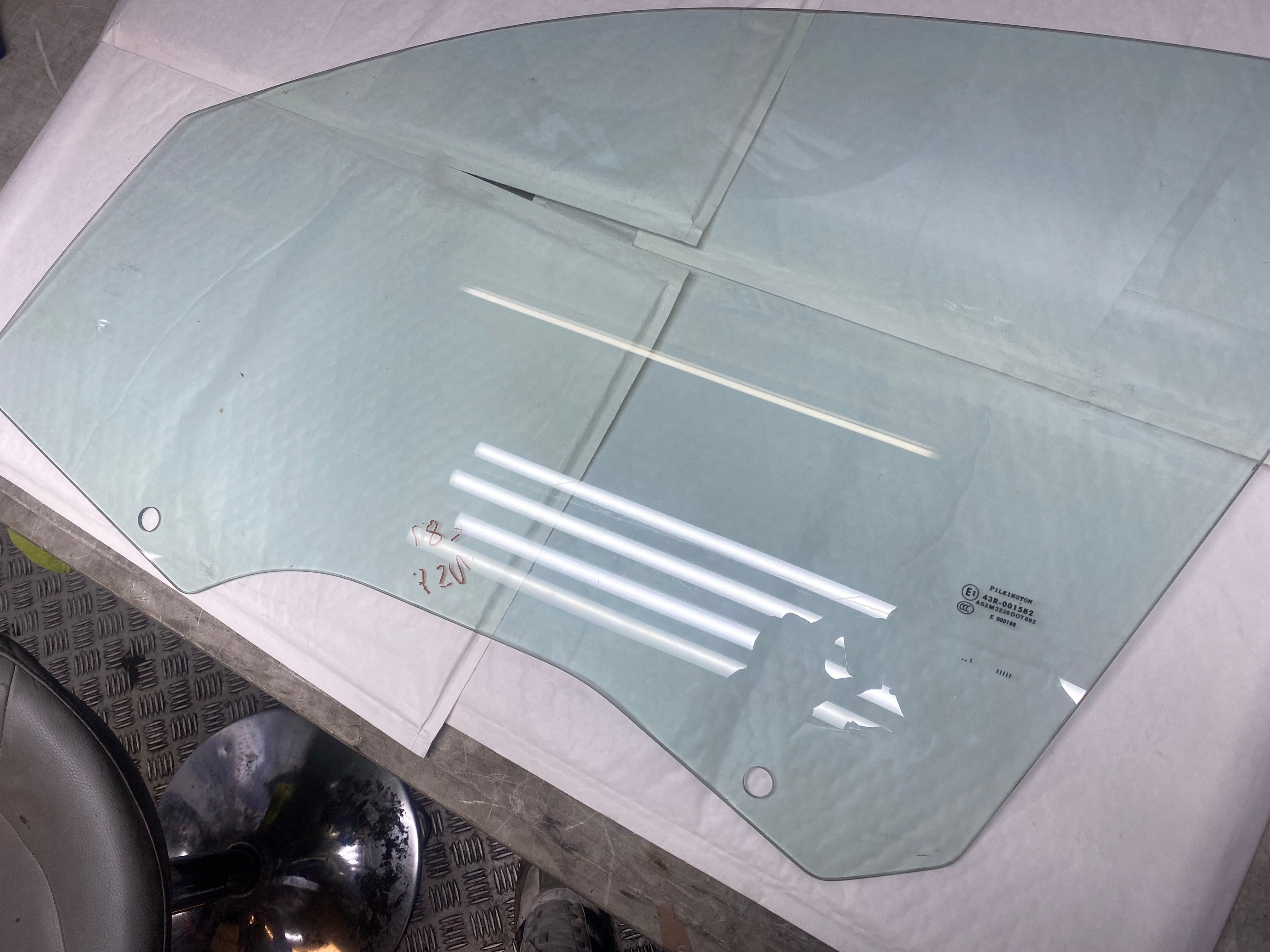 BMW 5 Series E60 Rear Driver Side Window Glass 2003–2010