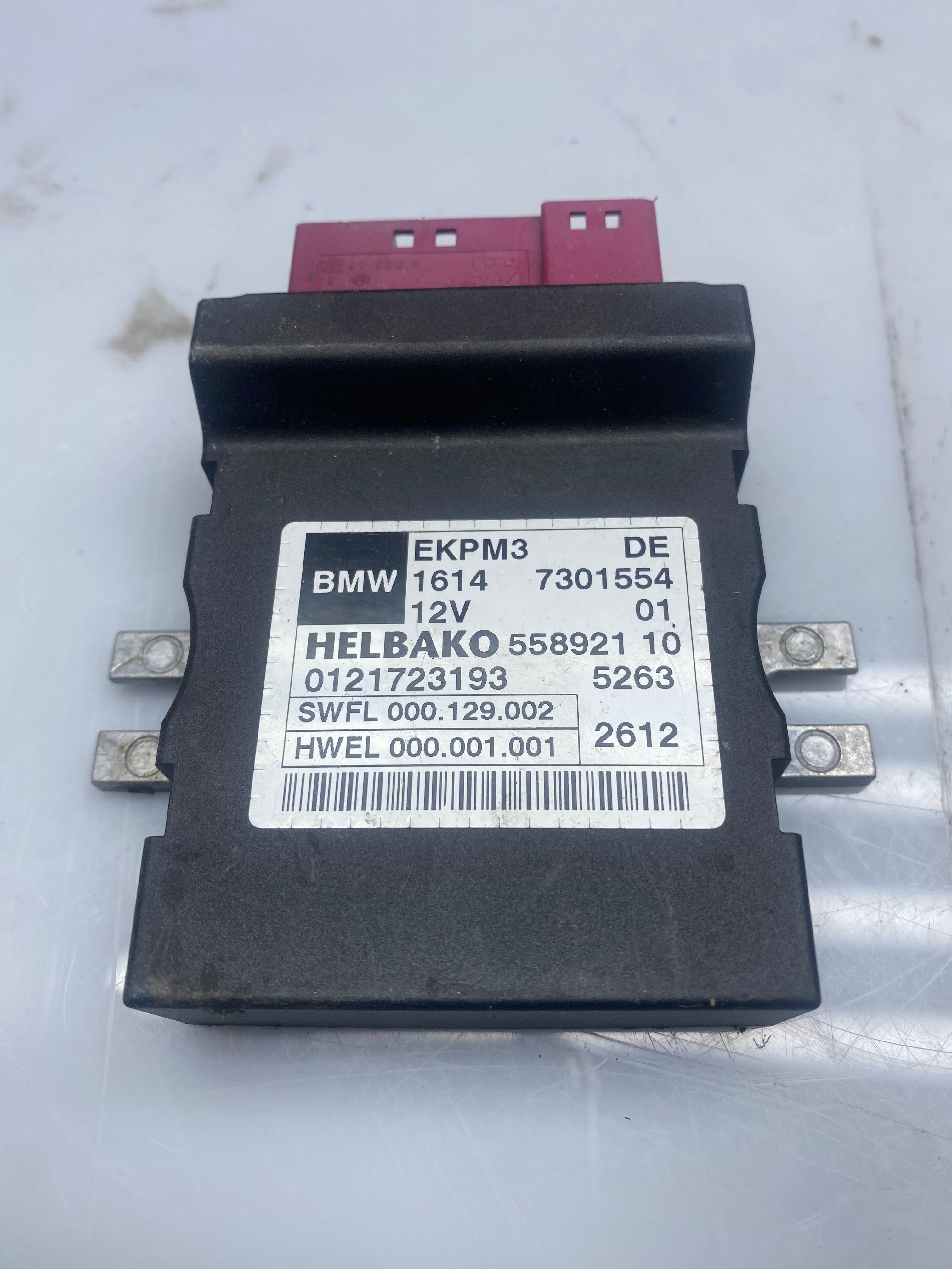 BMW 1 Series F20 Fuel Pump Control Module Unit (7411596 / 558921 10)