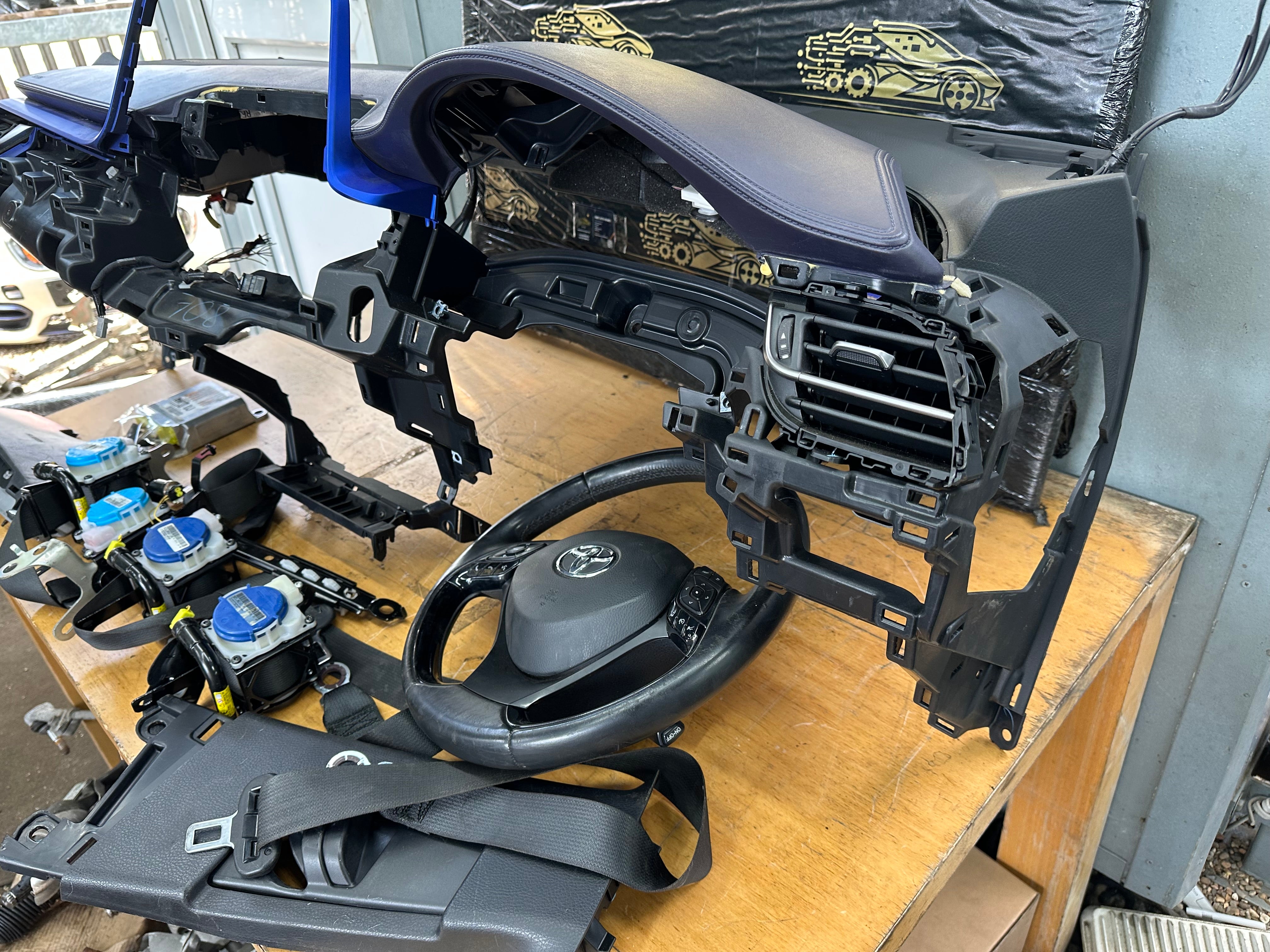 Toyota C-HR 2020 Complete Airbag Kit with Steering Wheel