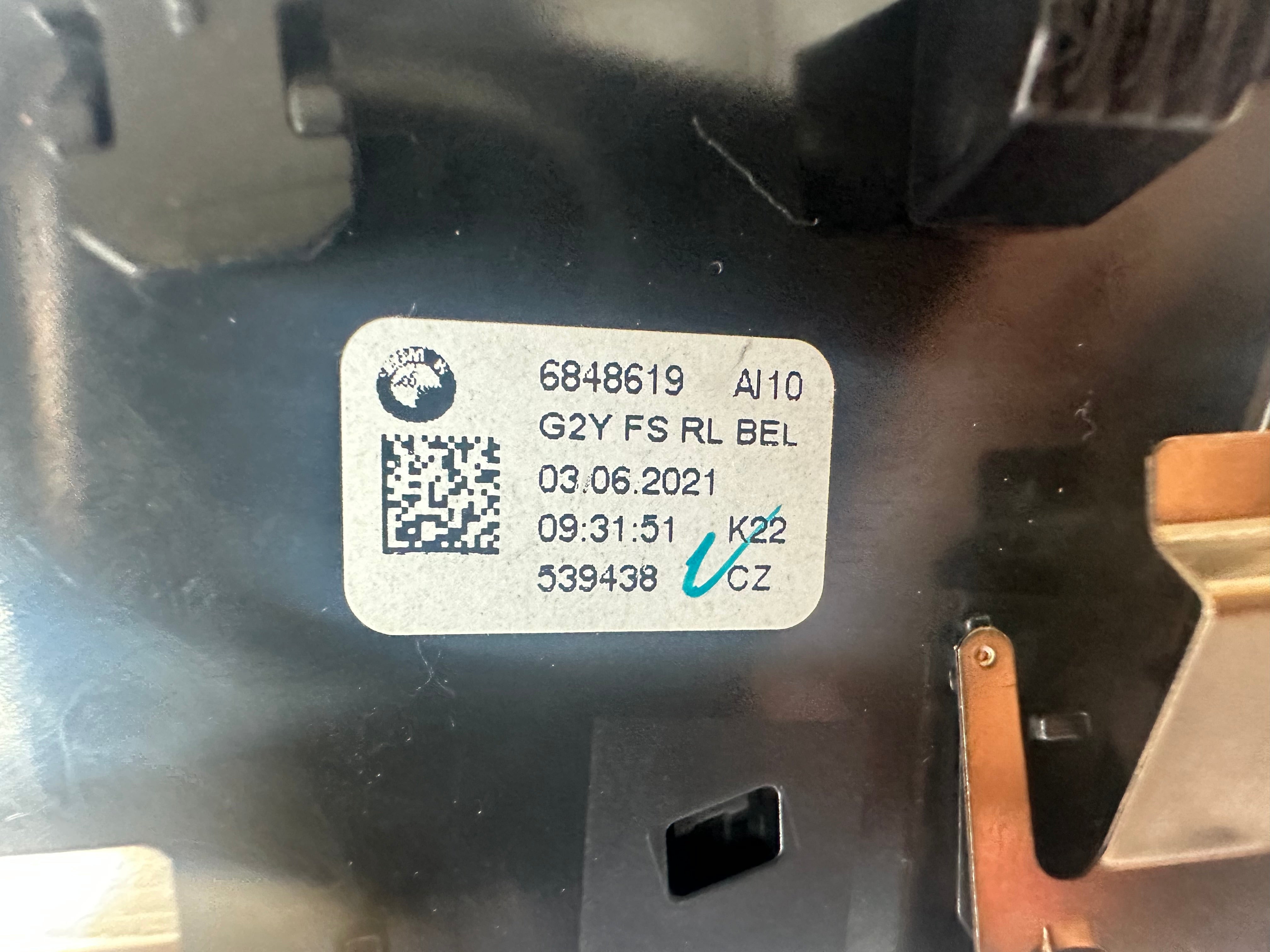 BMW 4 & 3 Series G20 G80 Dashboard Air Vent Grille Right Side (6848619, 9N962471402)