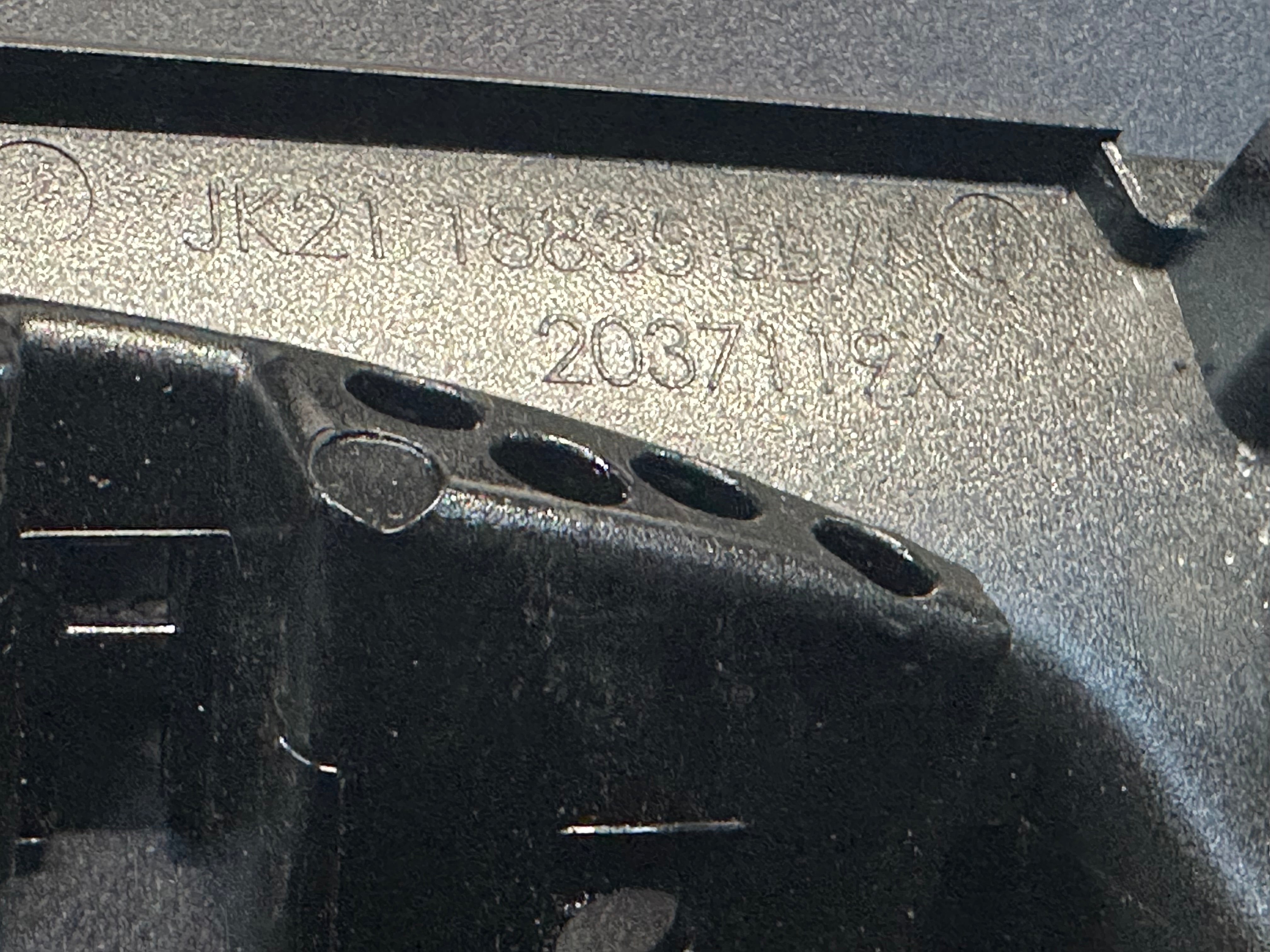 Ford Transit Custom 2022 Climate Control Switch Panel (JK2118835BBW)