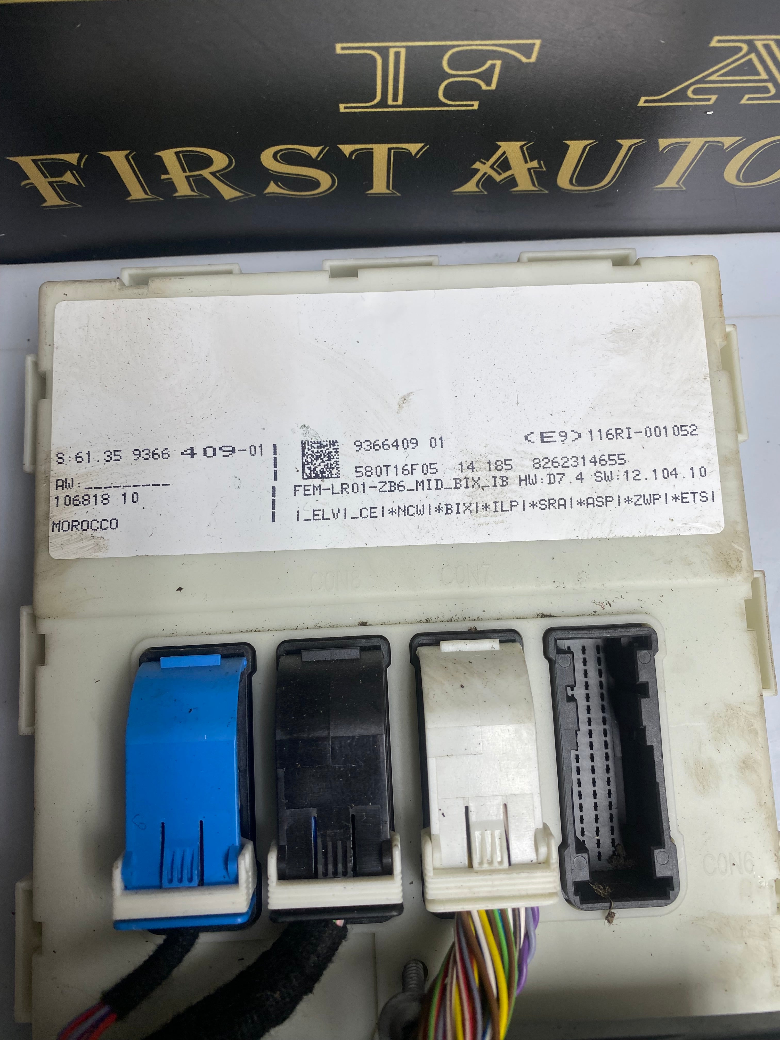BMW 3 Series F30/F31/F35 Comfort Control ECU Module (9366409-01)
