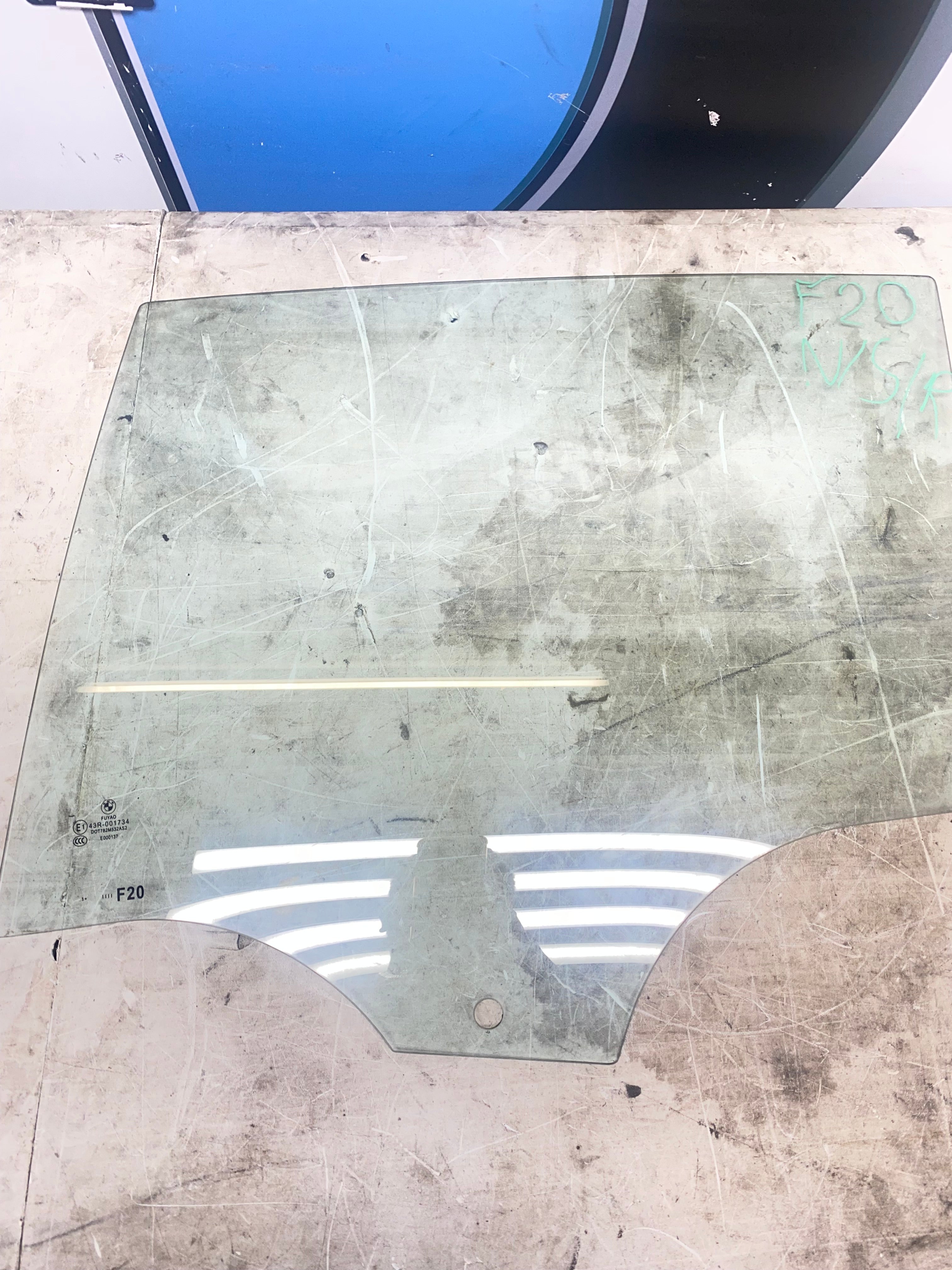 BMW 1 Series F20 Rear Passenger Side Window Glass – 2011–2019