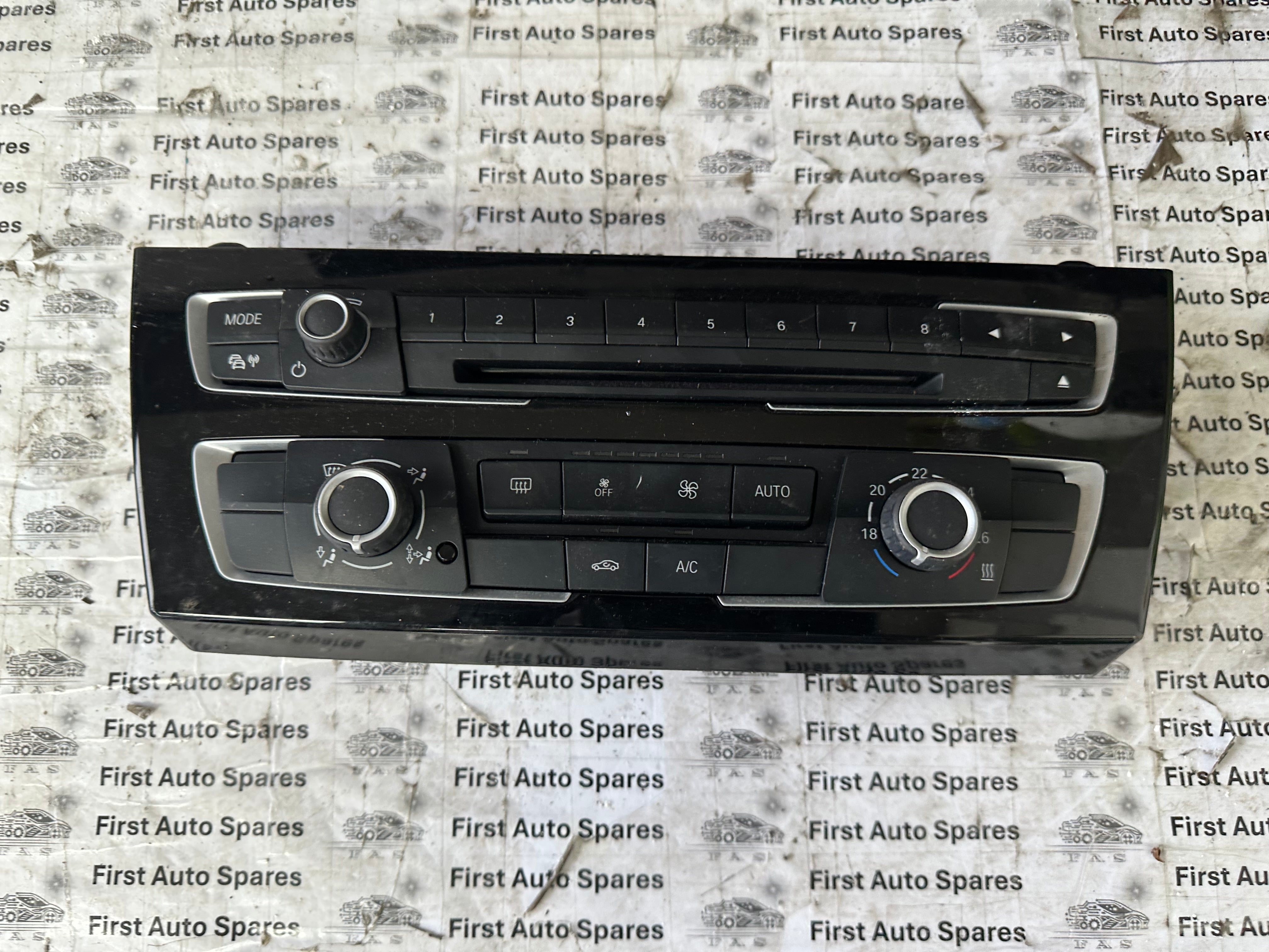 BMW 1 Series F20 F21 LCI A/C Climate Control Panel (9338772)