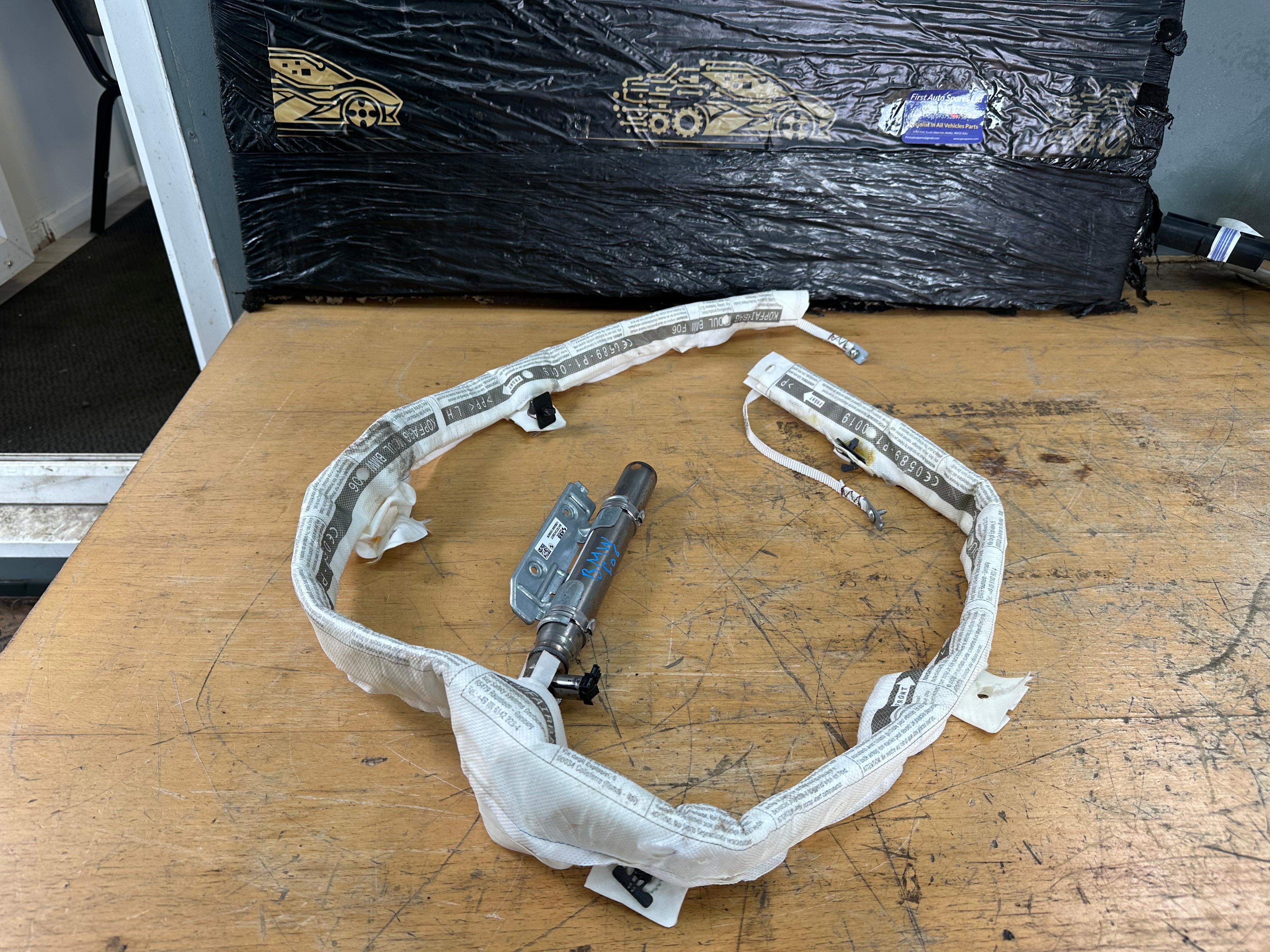 BMW 6 Series F06 F13 Left Passenger Roof Curtain Airbag (84727343507) (1024975-6-6)