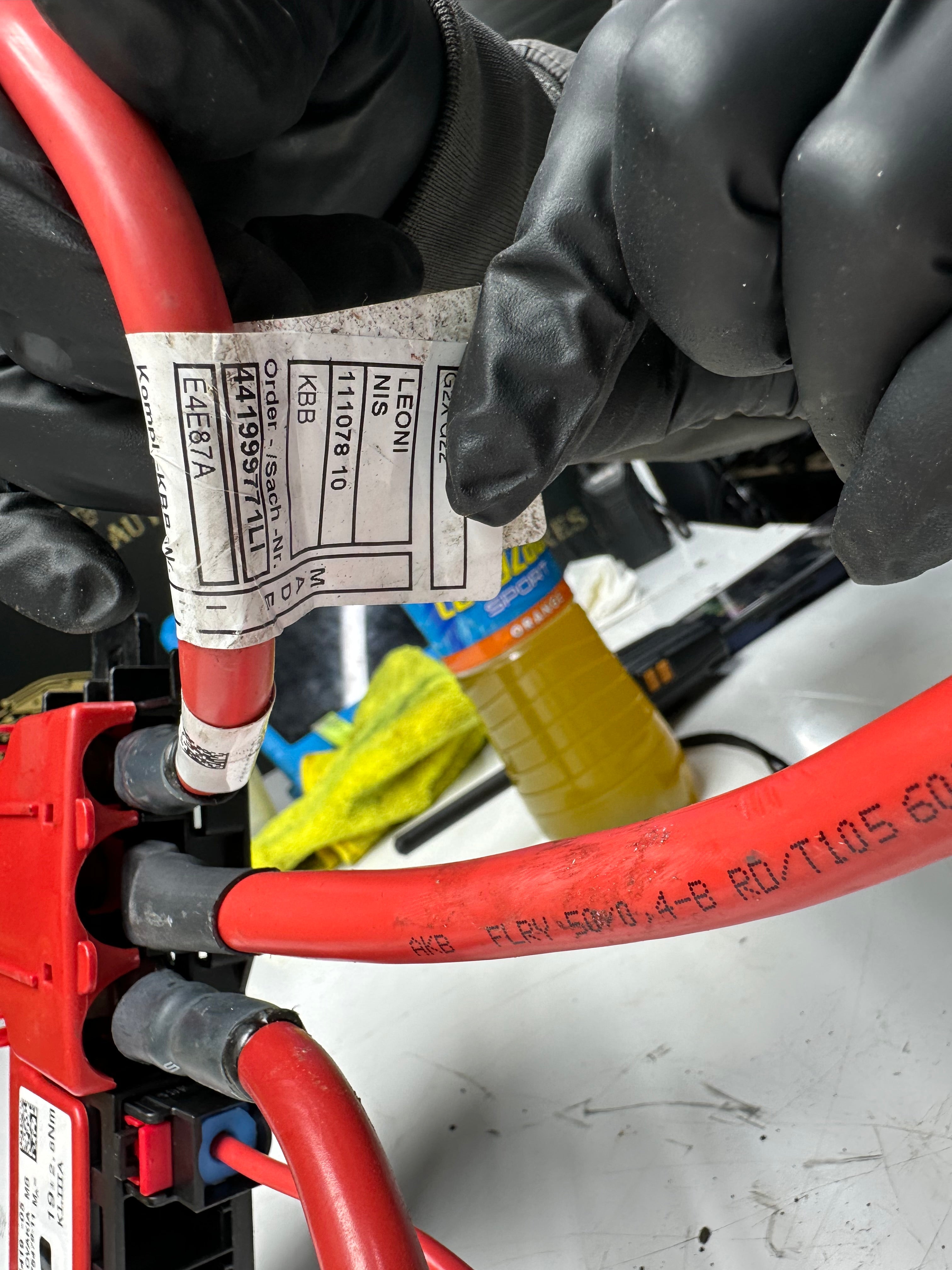 BMW 3 Battery Positive Terminal & Battery Cable Lead (103044-10) (6994419-05)