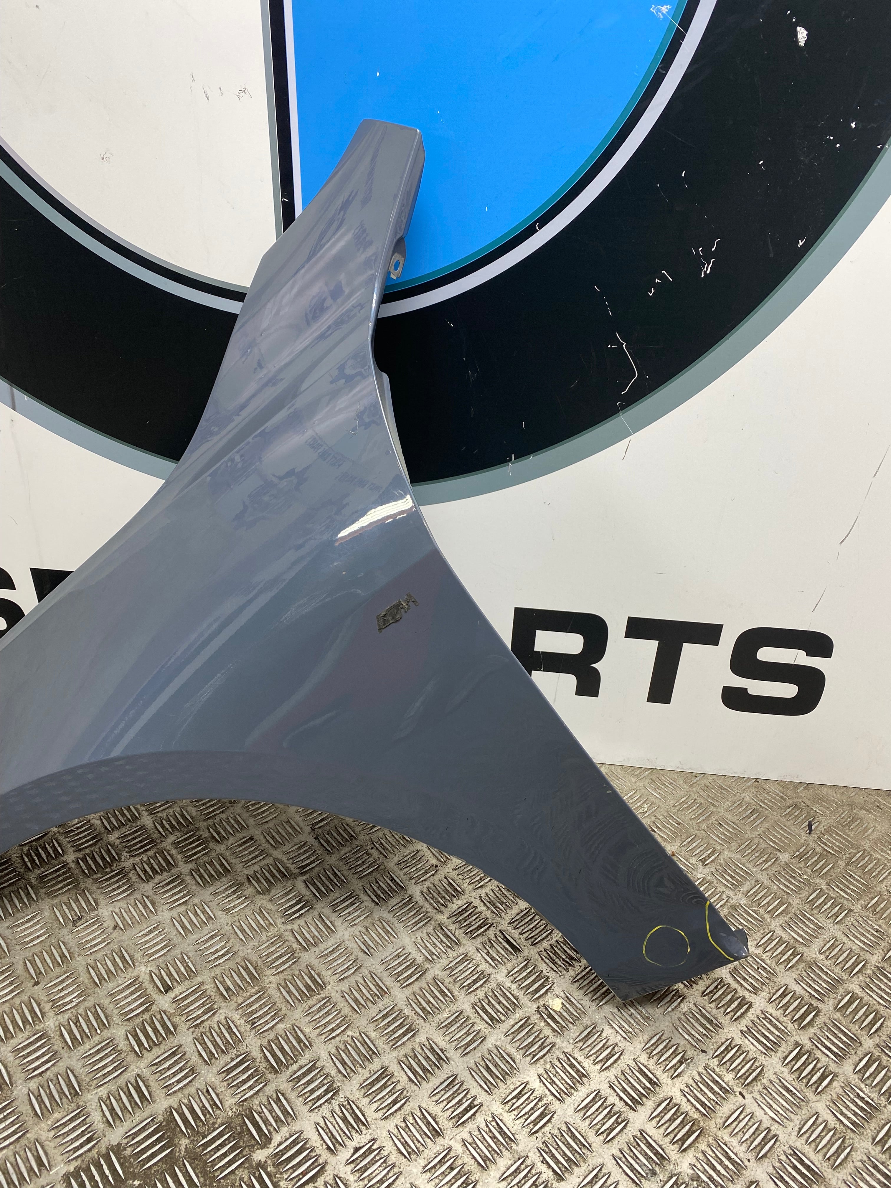 BMW 1 Series F40 Front Passenger Fender Wing – 2019–Present (Dent Marked In Yellow)