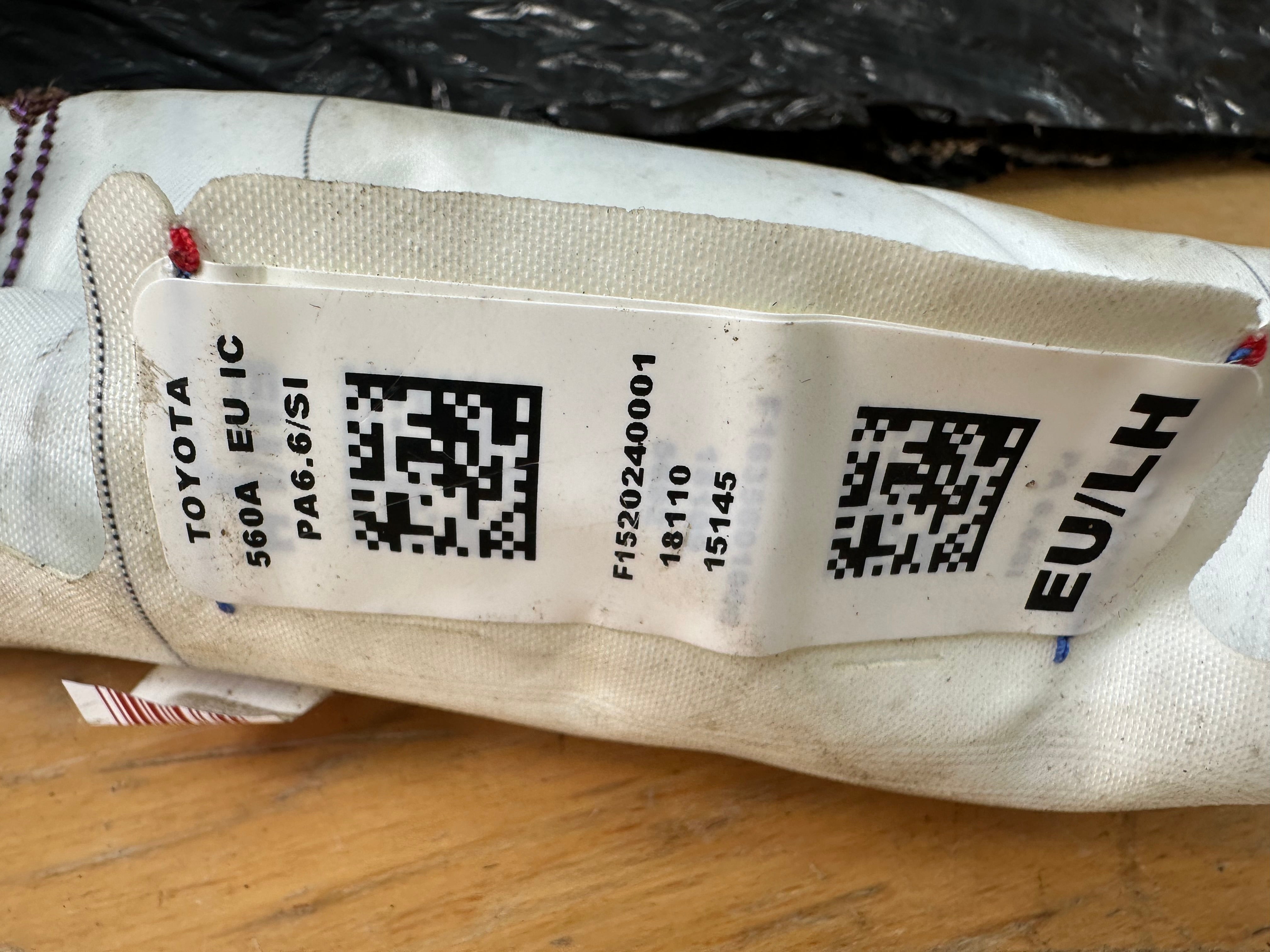 Toyota C-HR AX10 Left Passenger Side Roof Curtain Airbag (0080.P1.11.0030) (6298081)