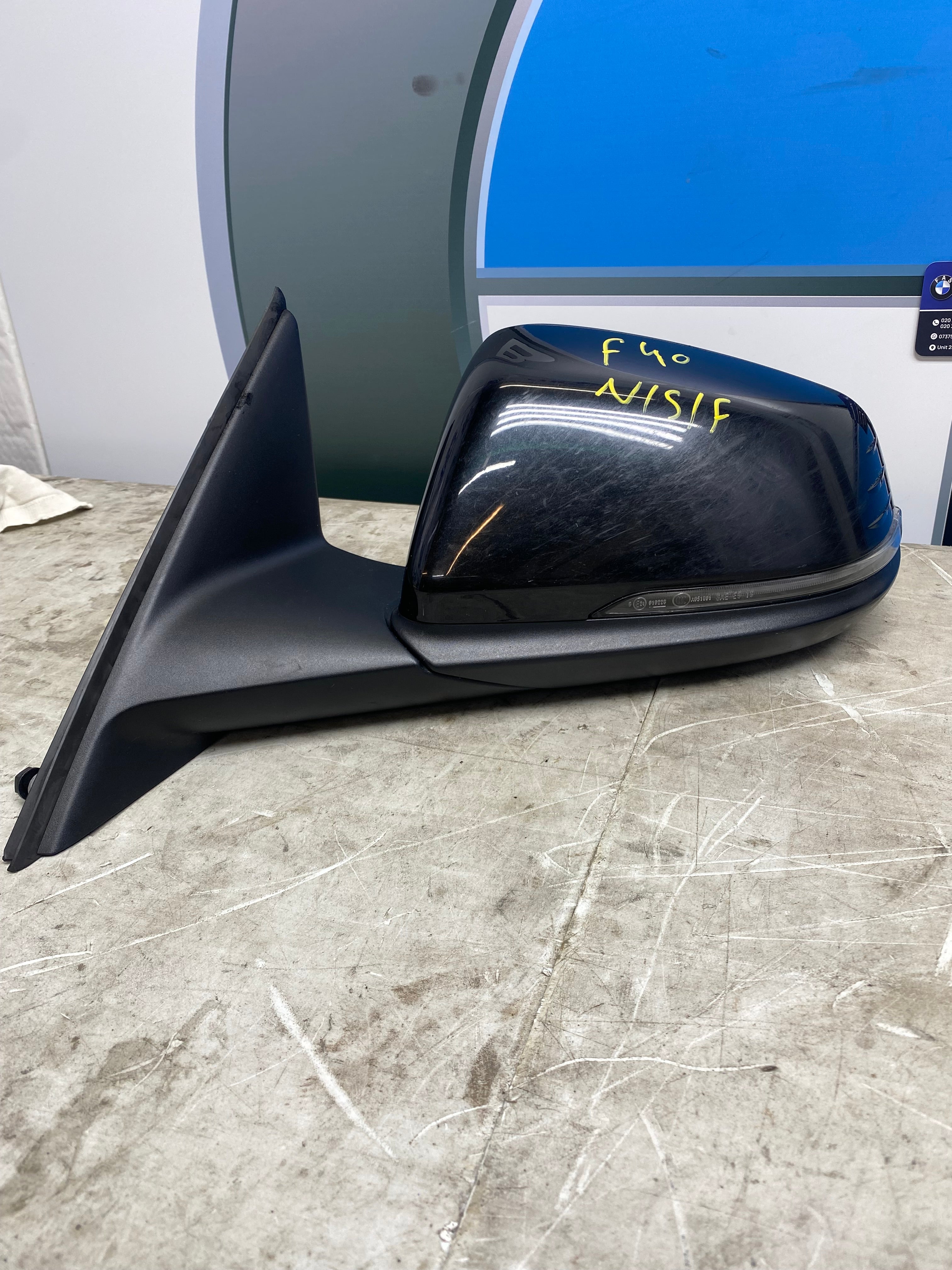 BMW 1 Series F40 Passenger Side Wing Mirror – 2019–2024