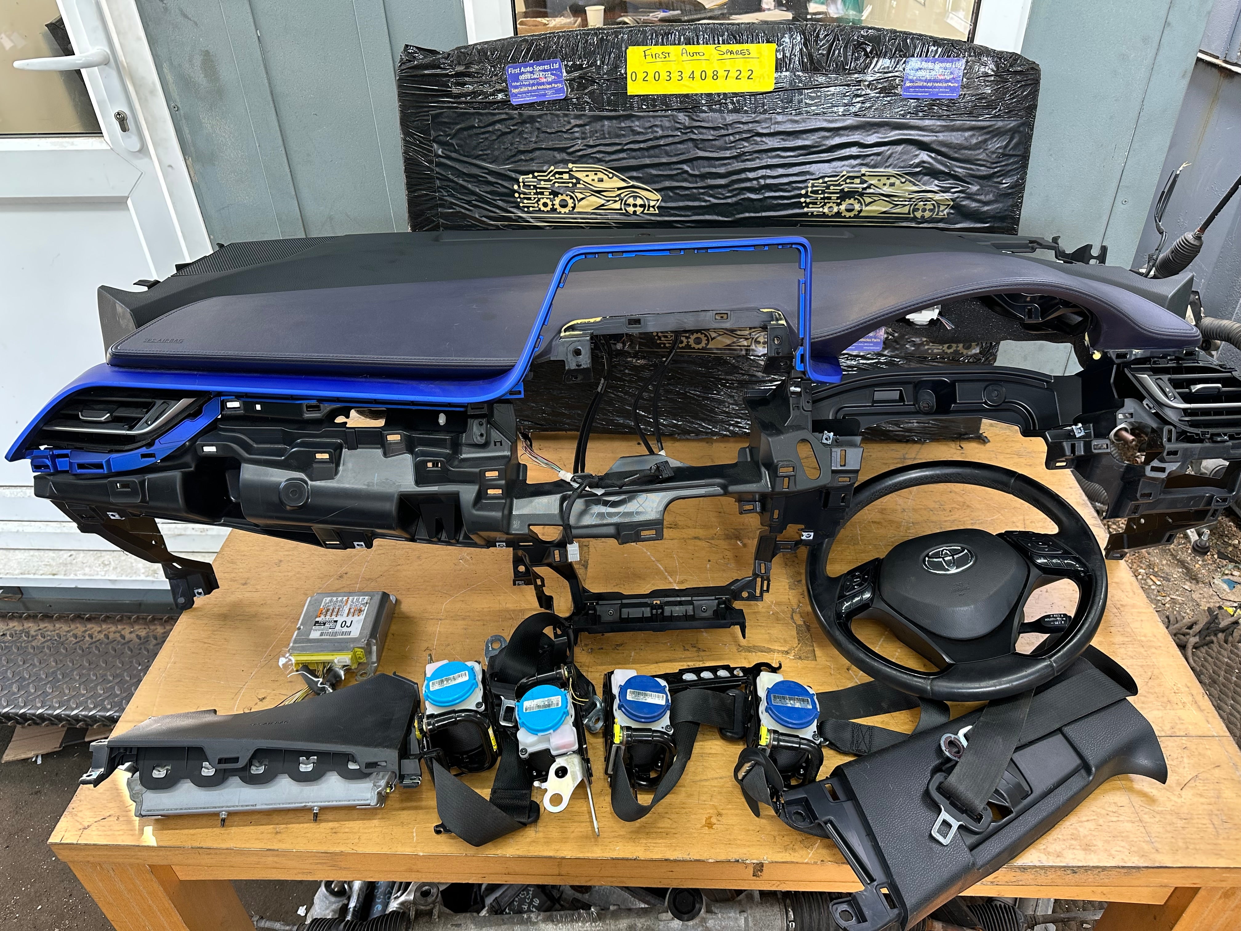 Toyota C-HR 2020 Complete Airbag Kit with Steering Wheel