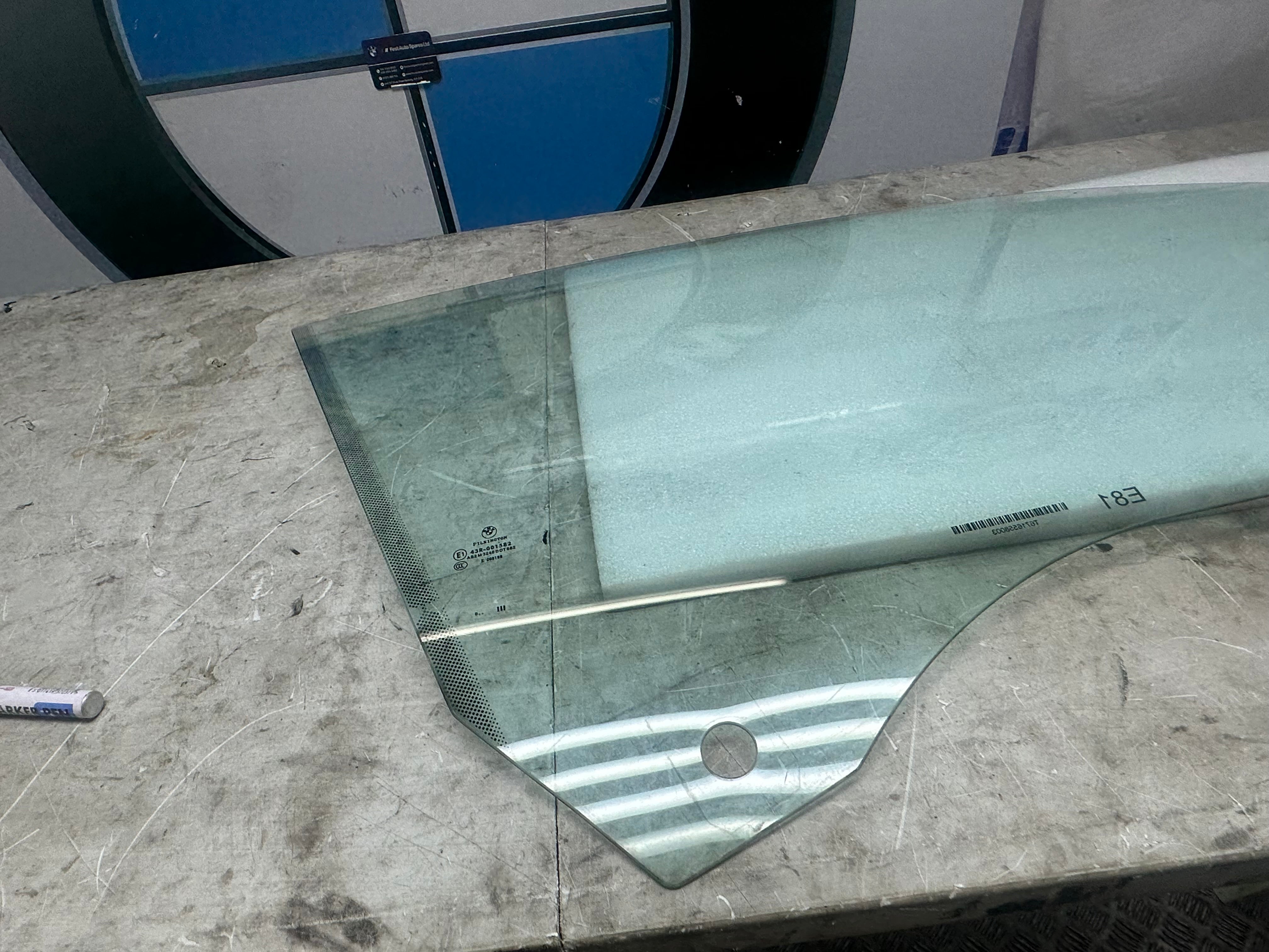 BMW 1 Series E81 Right Driver Side Door Glass – 2007–2012