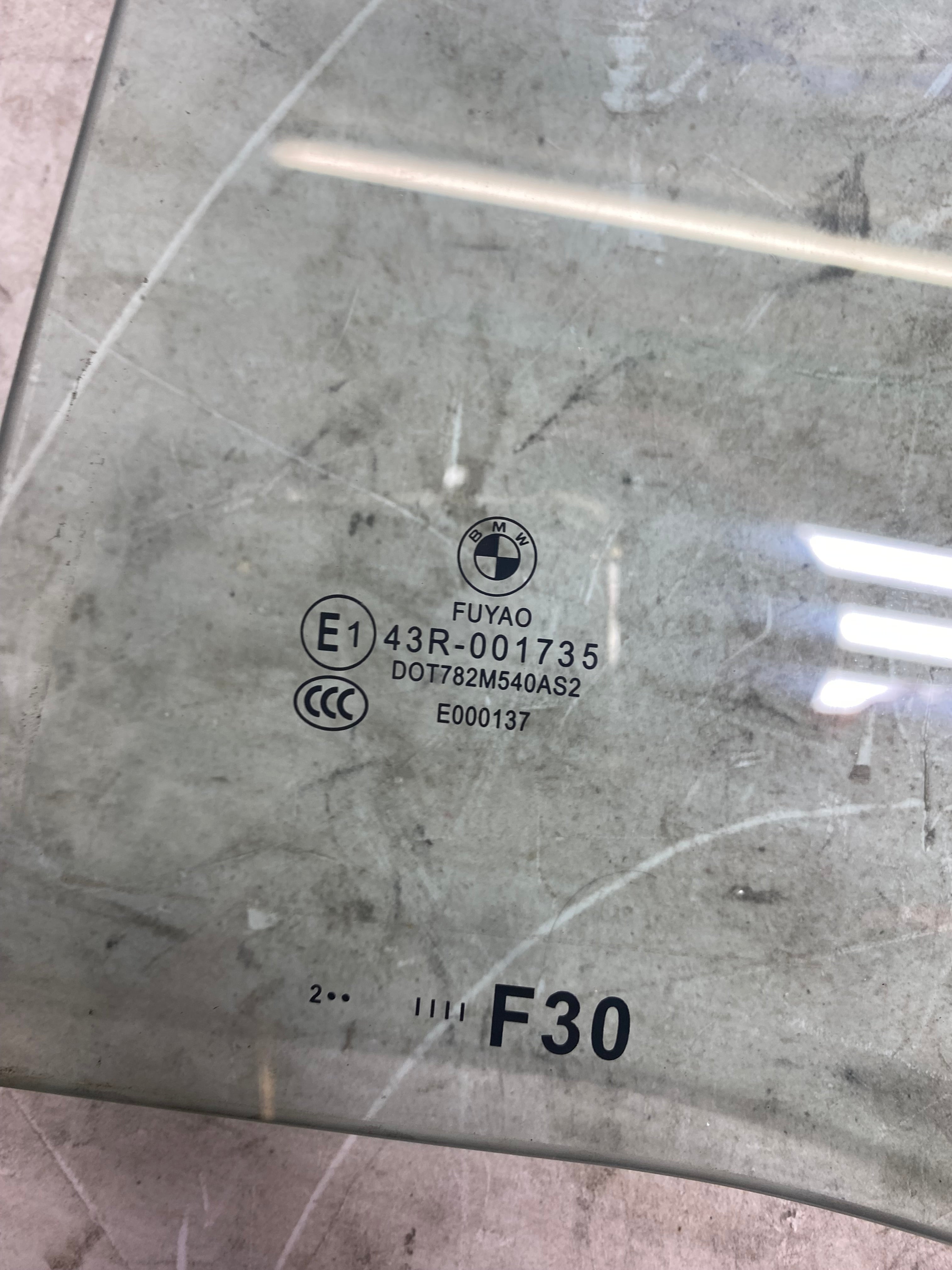 BMW 3 Series F30 Rear Window Glass – 2012–2019